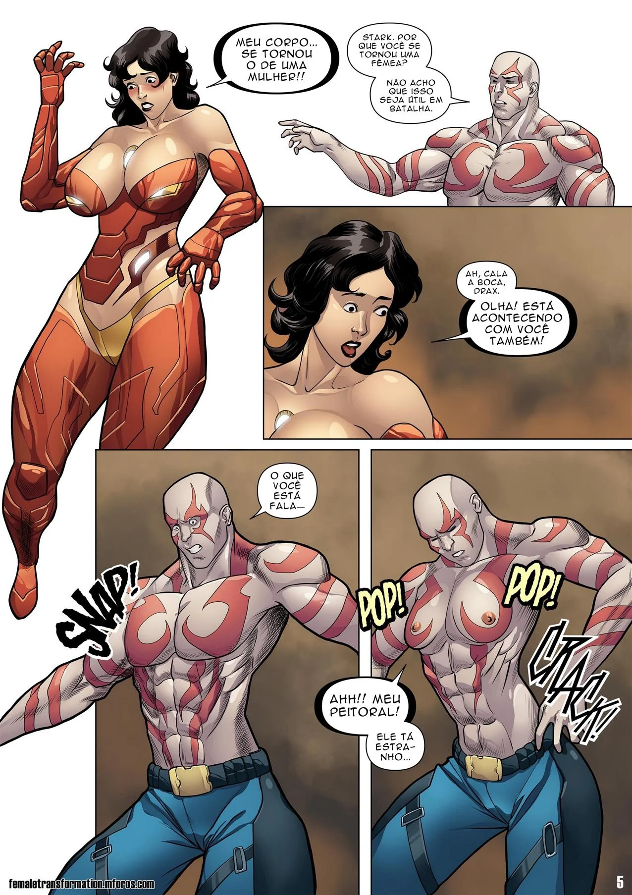 As vingadoras vadias &ndash; Cartoon &ndash; Tradu&ccedil;&atilde;o Completa