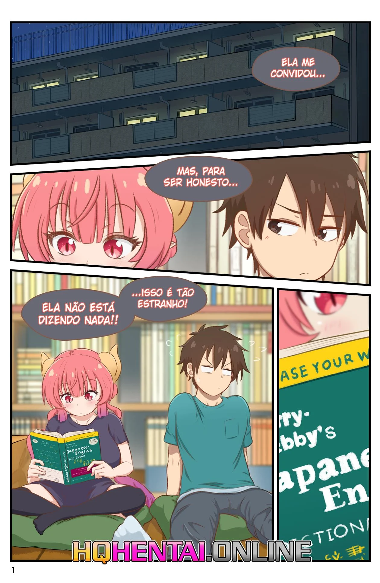 Aula de Sexo com a Ilulu &ndash; Hentai &ndash; Tradu&ccedil;&atilde;o Completa