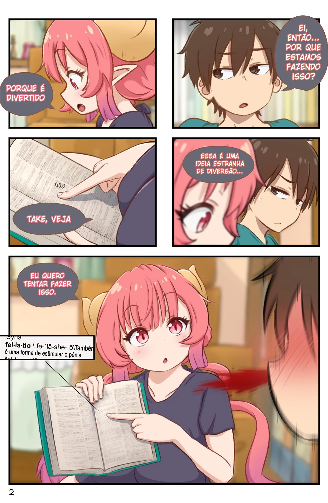 Aula de Sexo com a Ilulu &ndash; Hentai &ndash; Tradu&ccedil;&atilde;o Completa