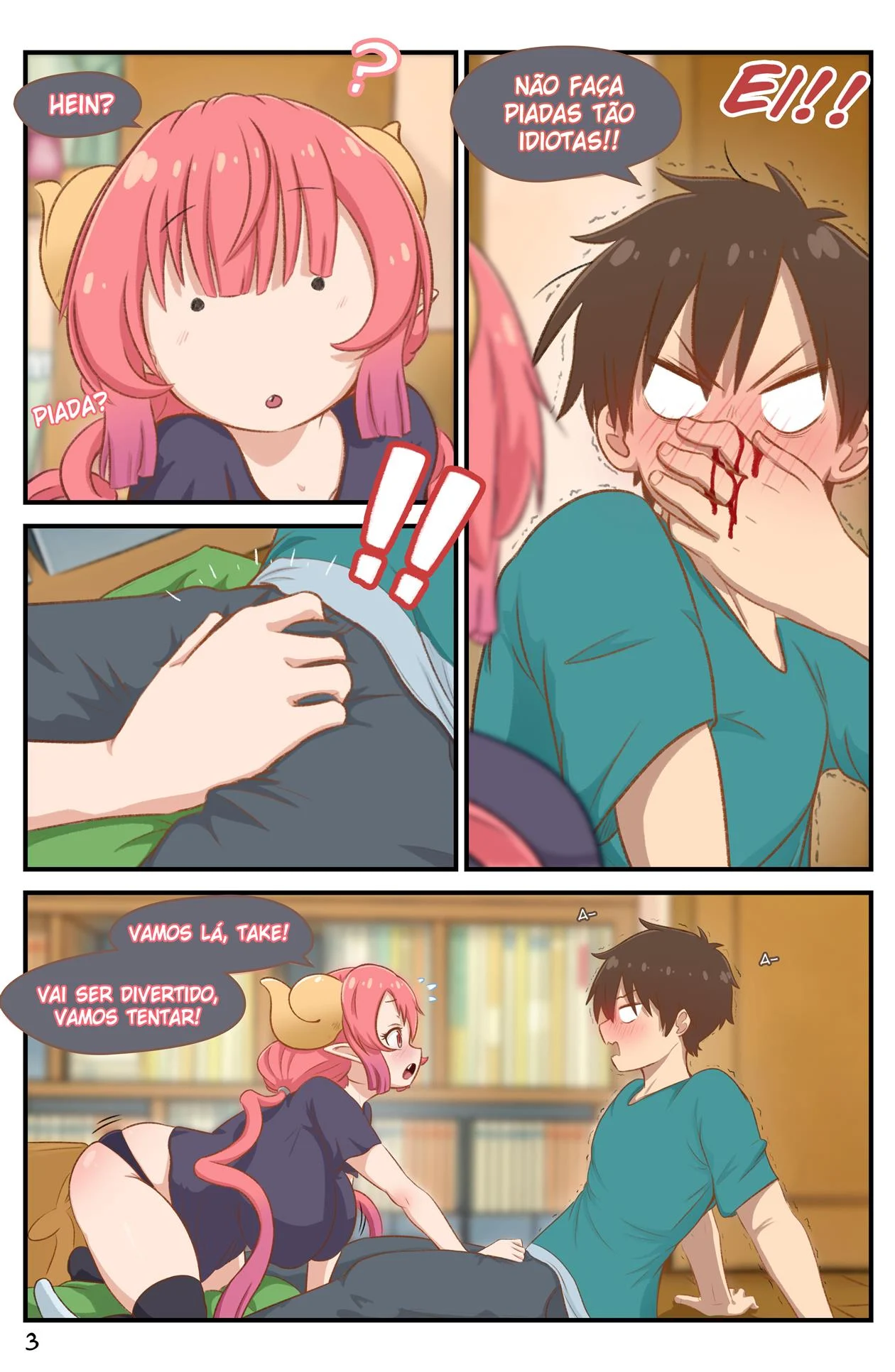 Aula de Sexo com a Ilulu &ndash; Hentai &ndash; Tradu&ccedil;&atilde;o Completa