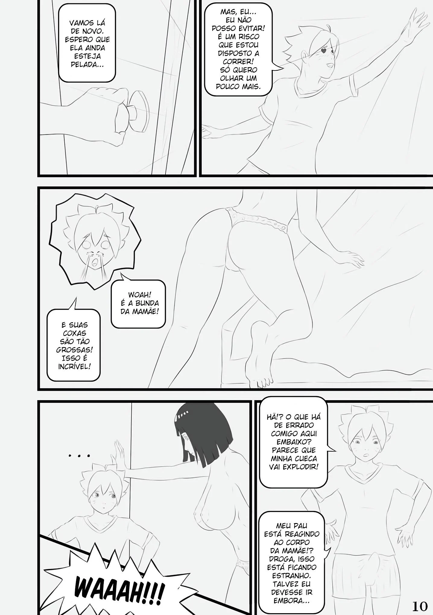 Aula de Sexo com a Mam&atilde;e &ndash; HQ Hentai &ndash; Ler Quadrinho Completos