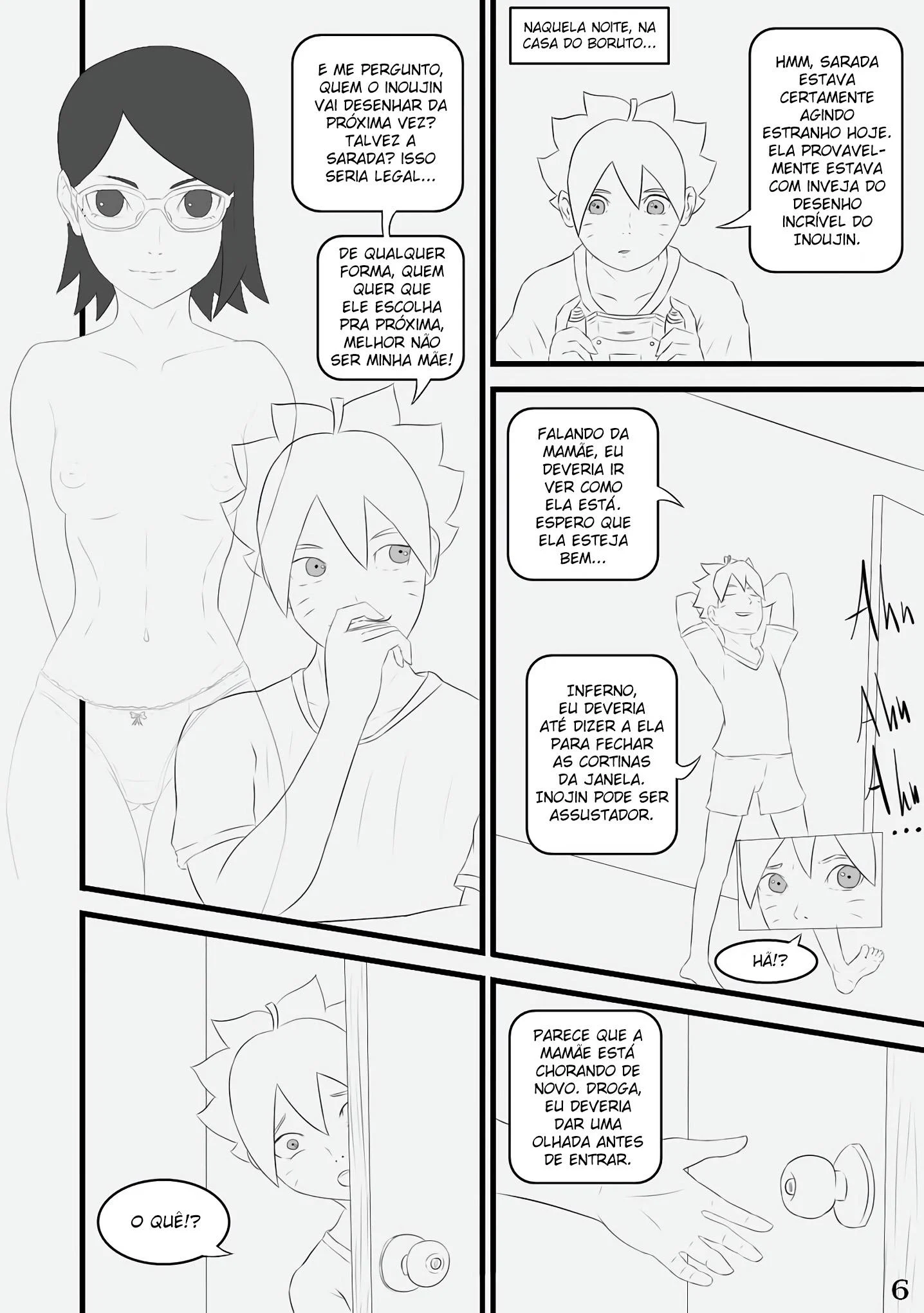 Aula de Sexo com a Mam&atilde;e &ndash; HQ Hentai &ndash; Ler Quadrinho Completos