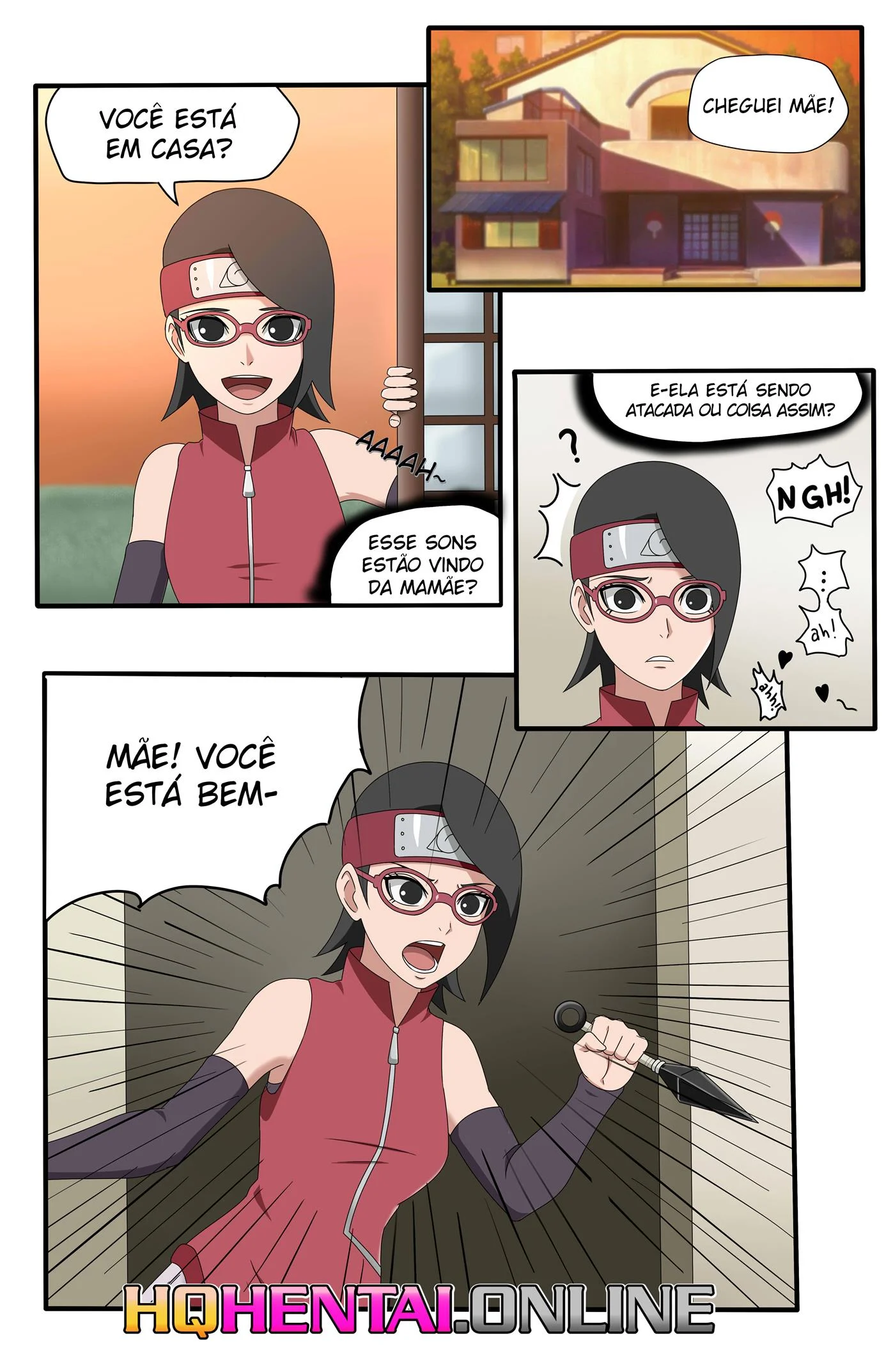 Aulas de sexo com a mam&atilde;e &ndash; Boruto hentai &ndash; Tradu&ccedil;&atilde;o Completa