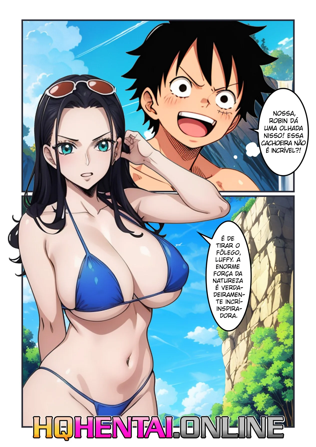 Aventura com Robin na Cachoeira &ndash; Peit&otilde;es &ndash; Todo em PT-BR