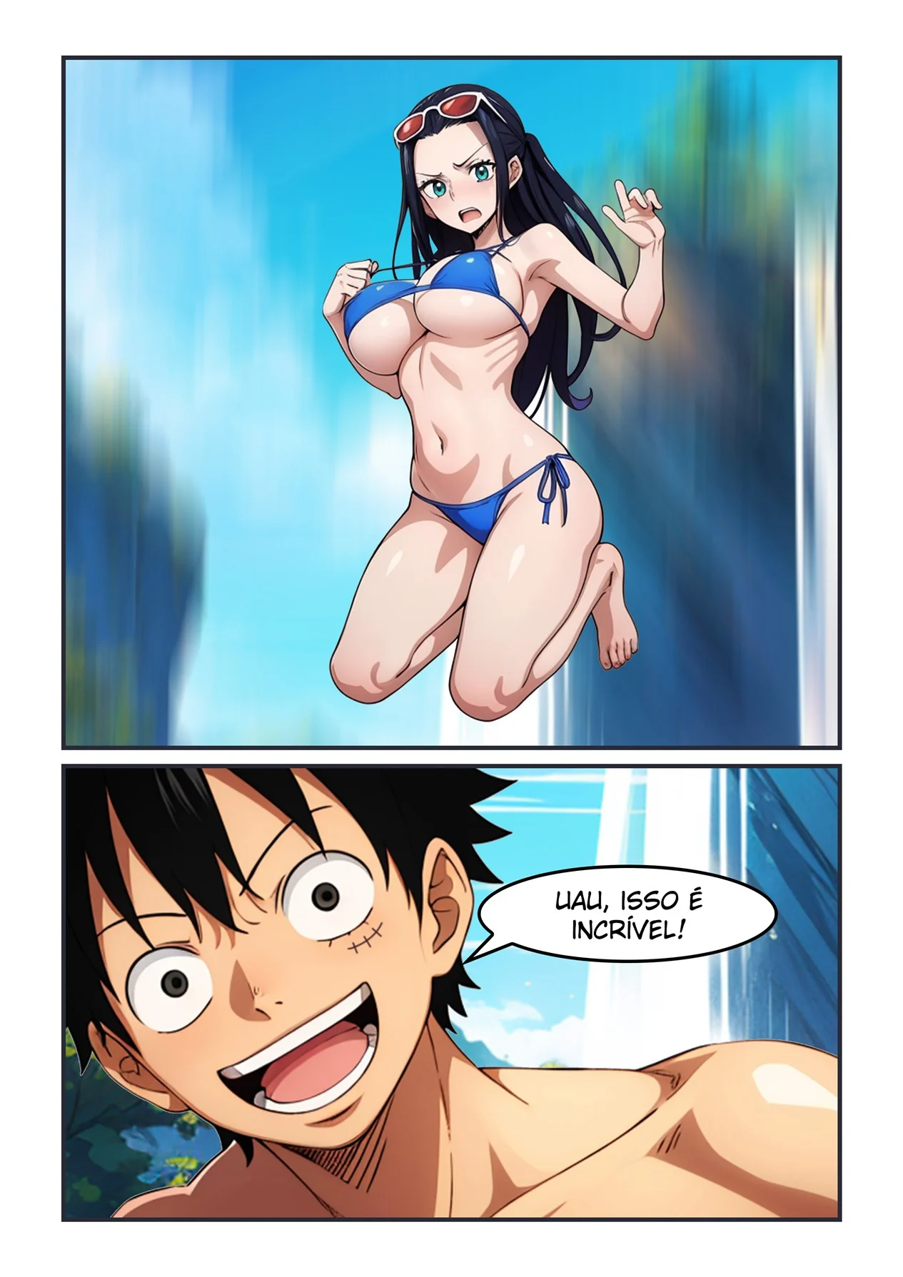 Aventura com Robin na Cachoeira &ndash; Peit&otilde;es &ndash; Todo em PT-BR