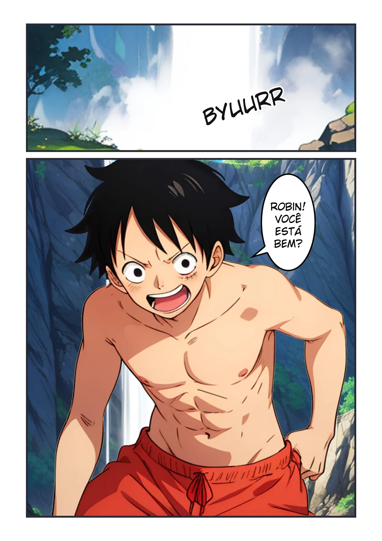 Aventura com Robin na Cachoeira &ndash; Peit&otilde;es &ndash; Todo em PT-BR