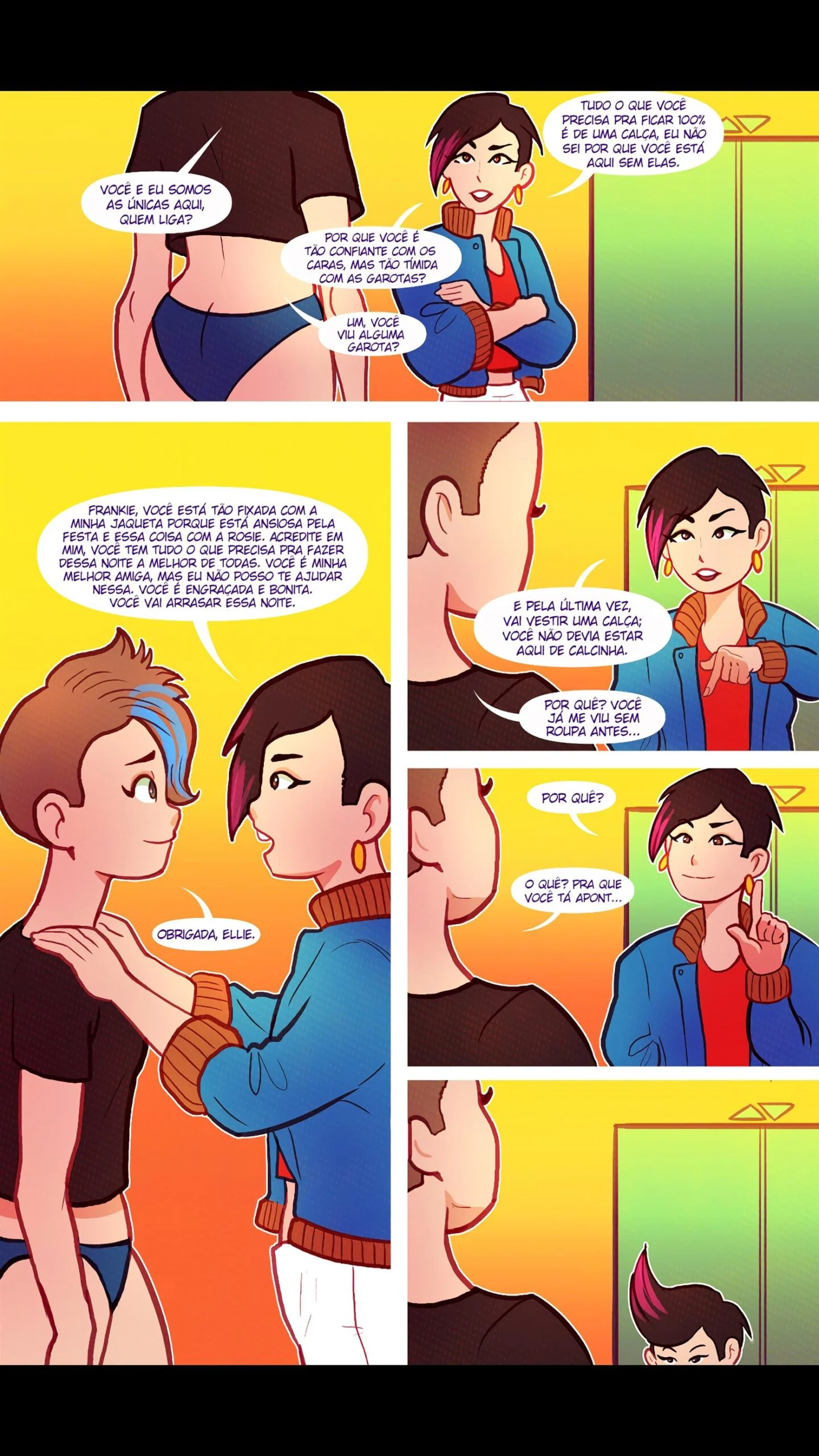 Aventura pelada de Frankie – Quadrinhos Eroticos – Ler Quadrinho Completos