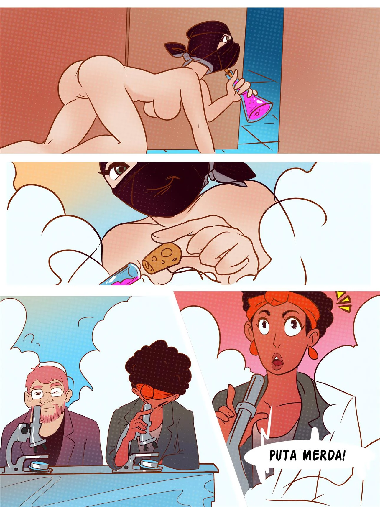 Aventura pelada de Frankie – Quadrinhos Eroticos – Ler Quadrinho Completos