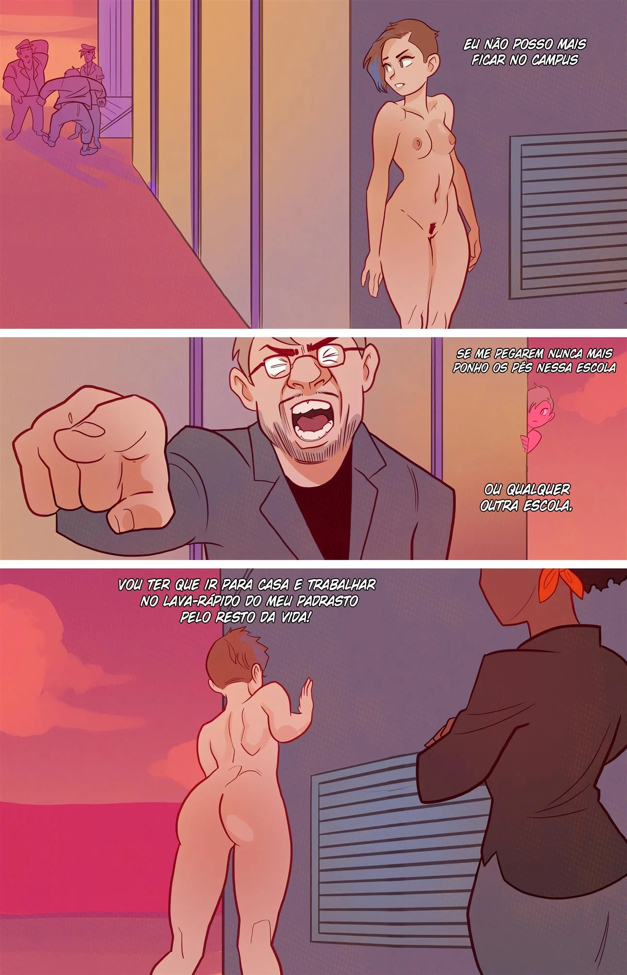 Aventura pelada de Frankie – Quadrinhos Eroticos – Ler Quadrinho Completos