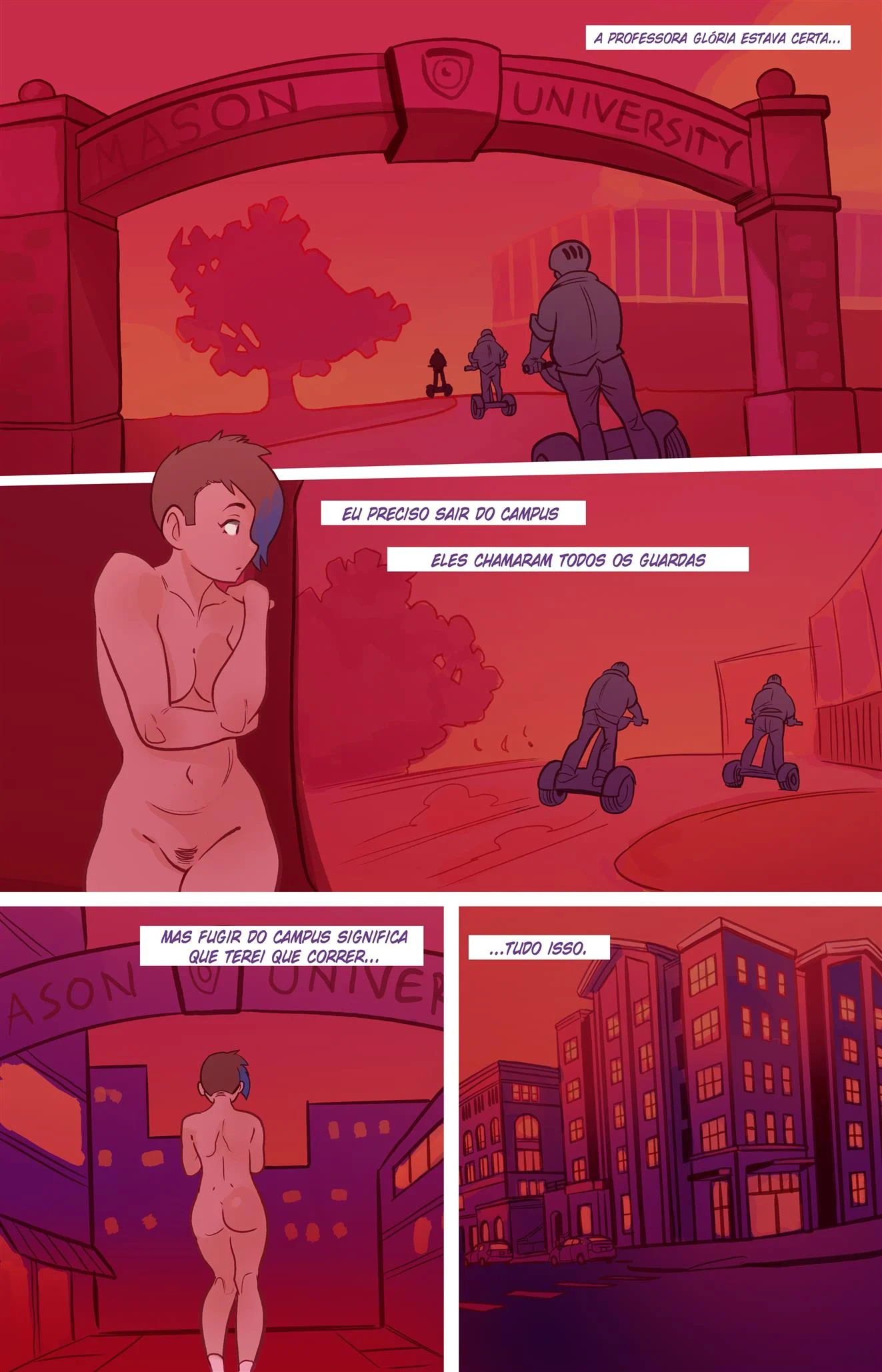 Aventura pelada de Frankie – Quadrinhos Eroticos – Ler Quadrinho Completos