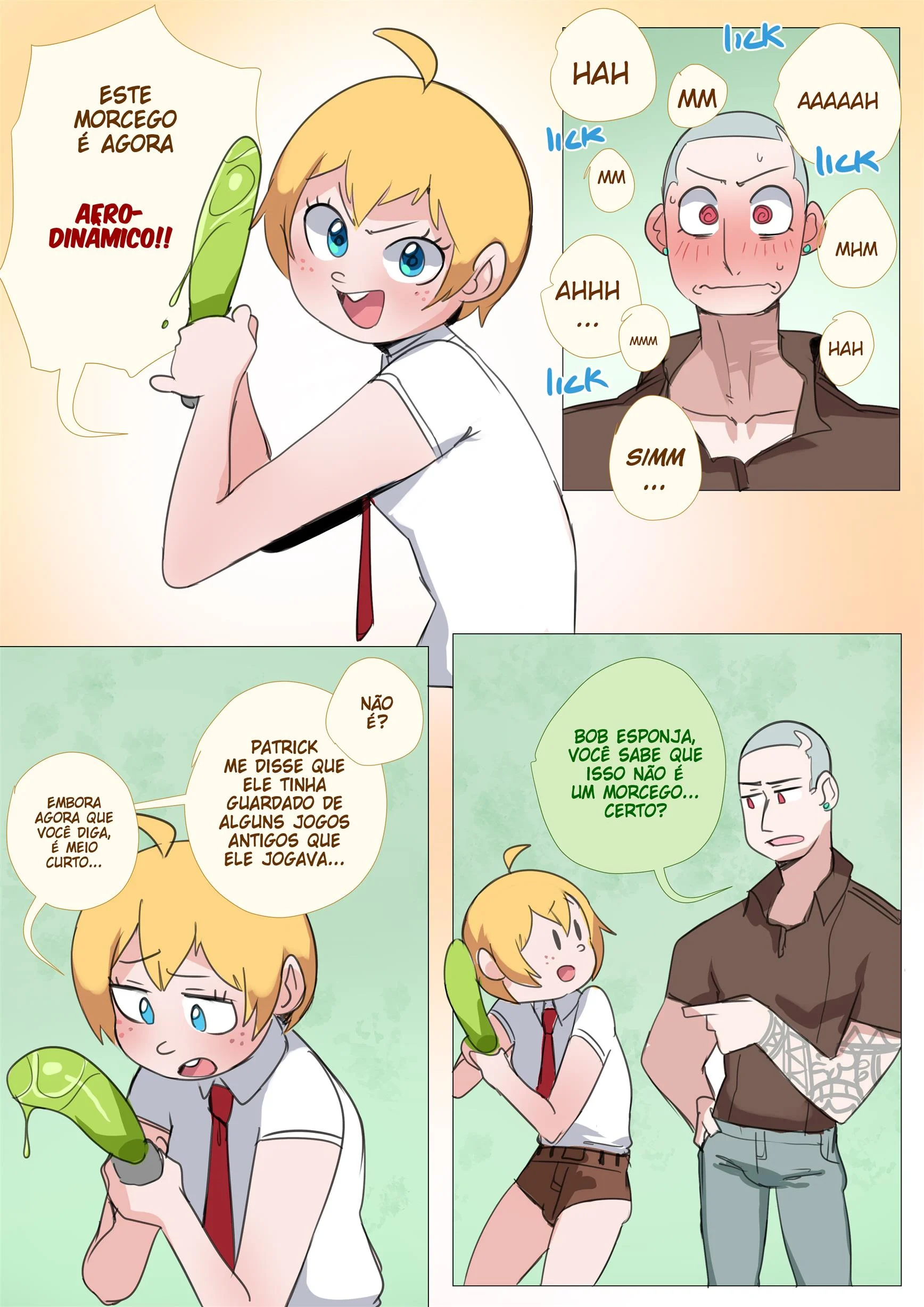 Aventuras na Fenda do Biqu&iacute;ni &ndash; Cartoon &ndash; Ler Quadrinho Porno PT-BR