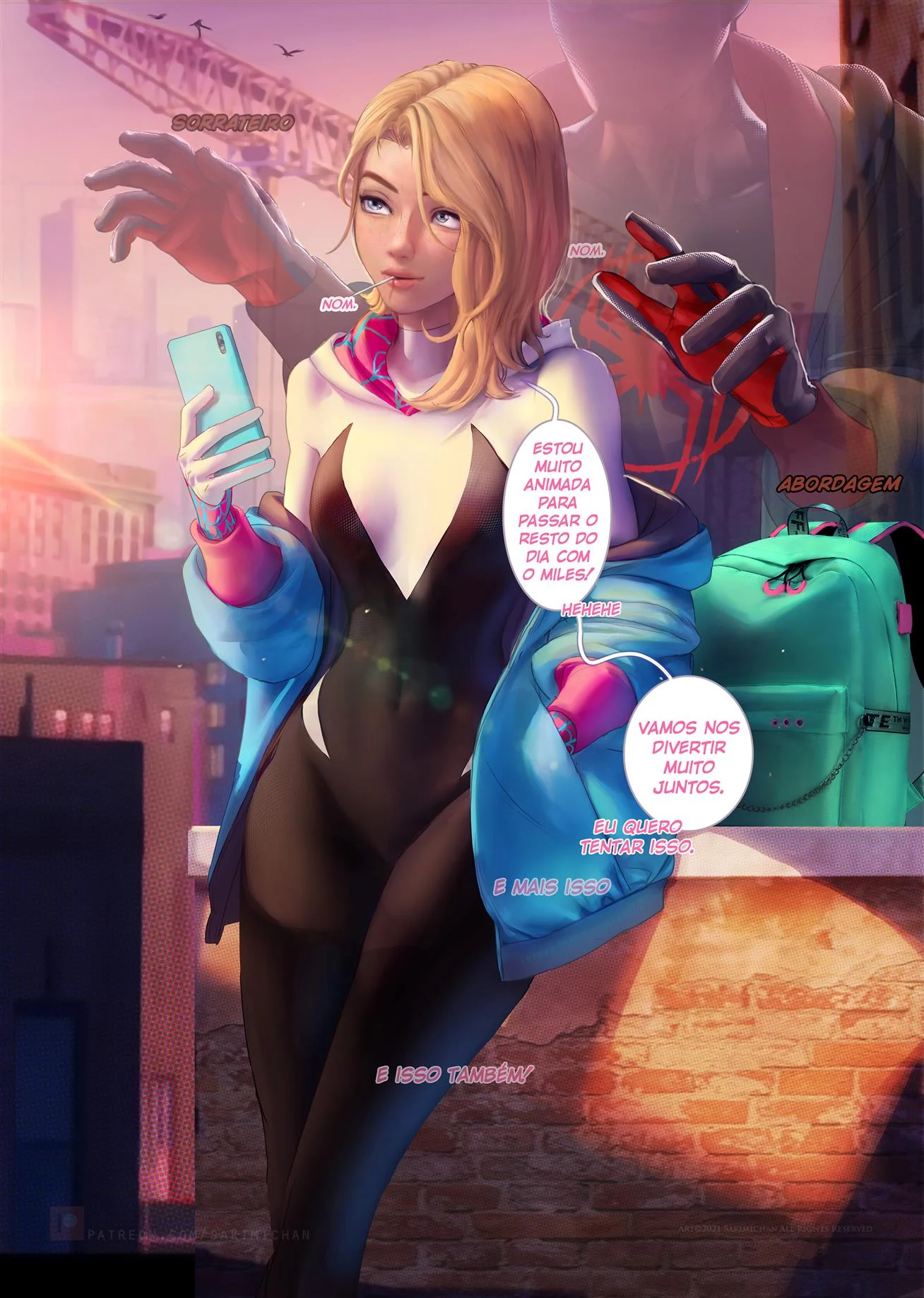 Aventuras Pervertidas do Casal Aranha &ndash; Moreno &ndash; Todo em PT-BR