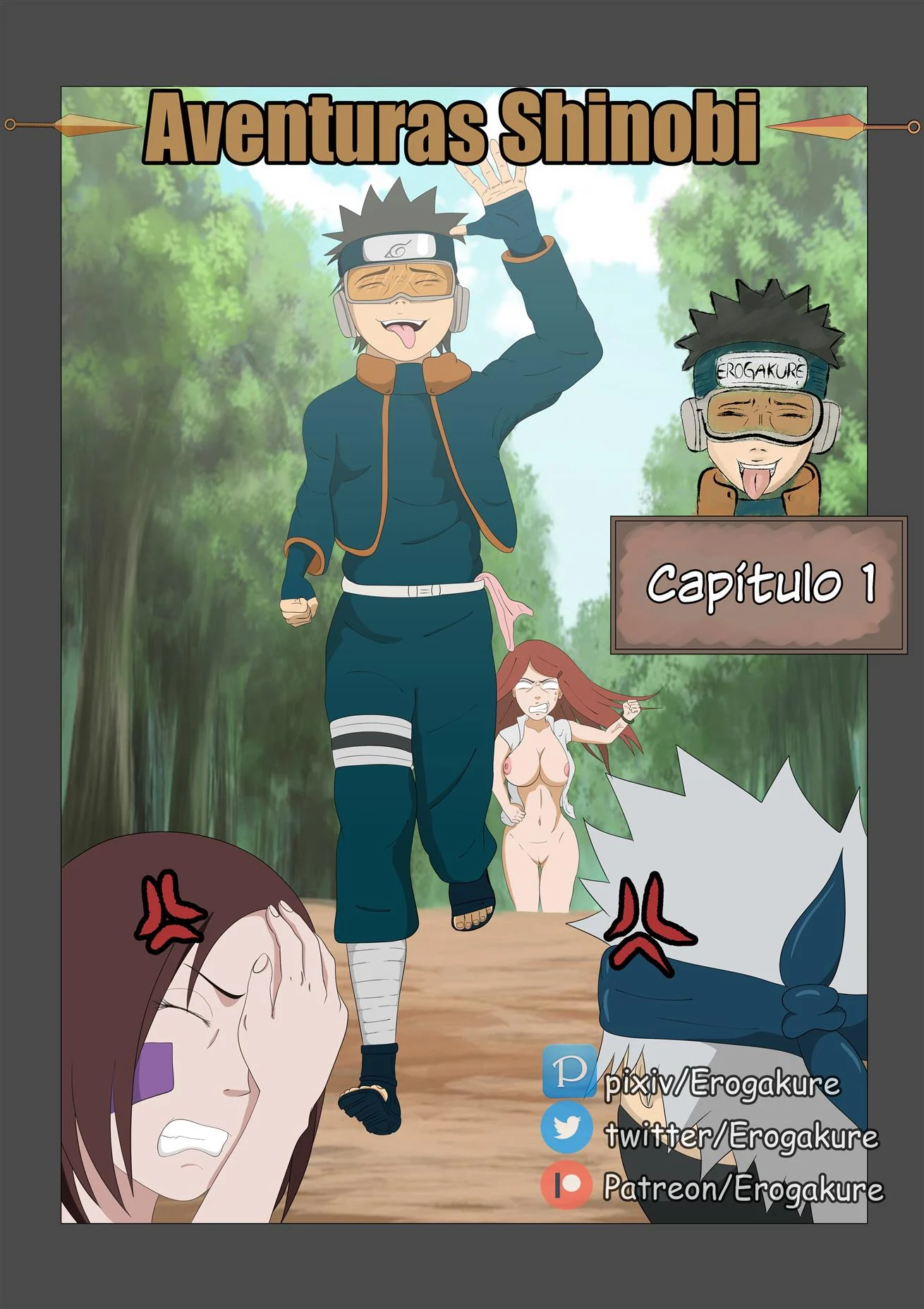 Aventuras Shinobi – HQ Hentai – Completo