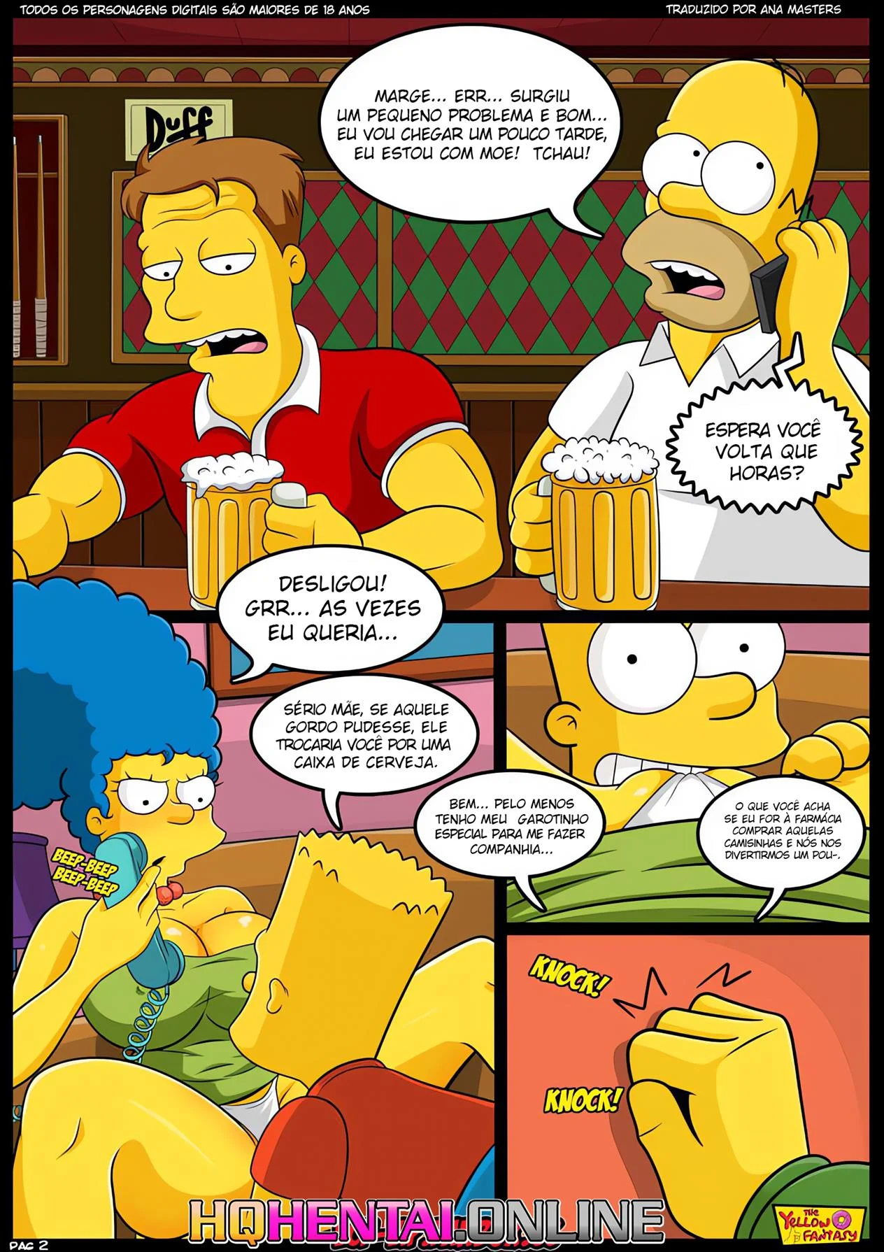 Bab&aacute;s Safadas &ndash; HQ Porno &ndash; Em Portugu&ecirc;s