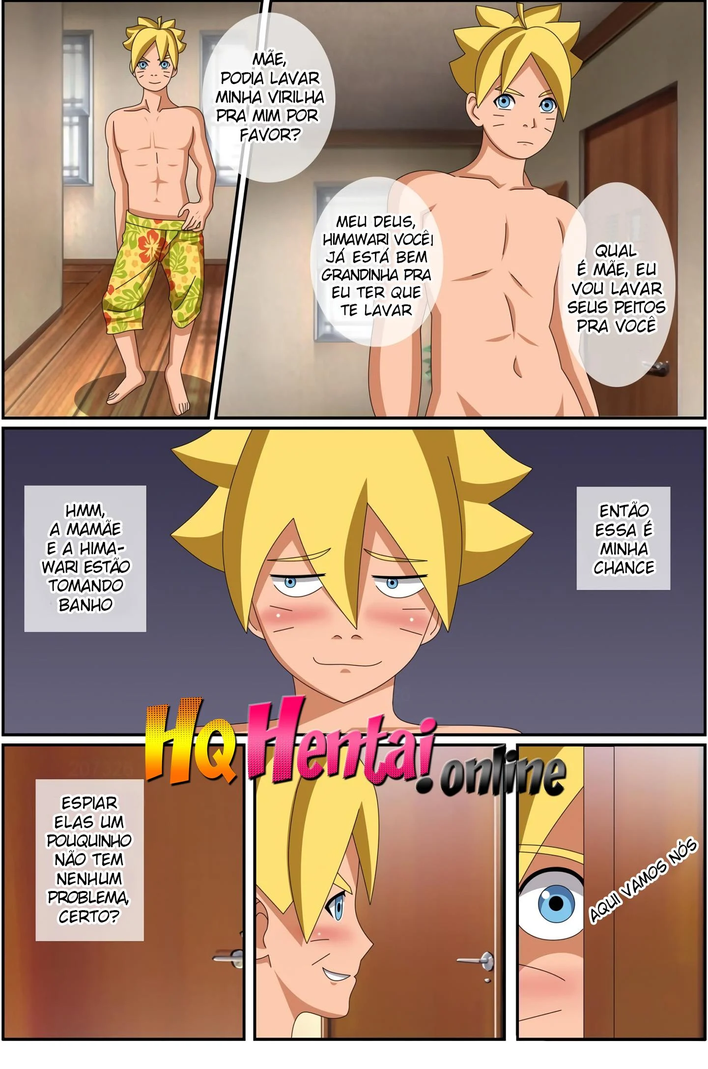 Banho Erótico do Boruto – MILF – Sem Censura Banho Erótico do Boruto – MILF – Sem Censura