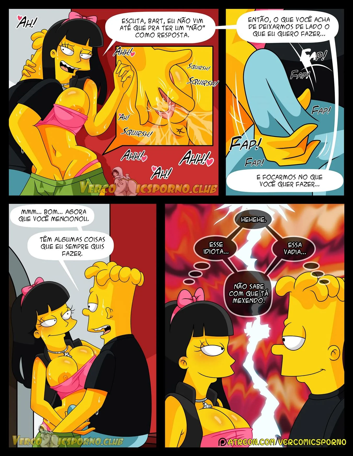 Bart e a Ex Putinha – Peitões – Todo em PT-BR Bart e a Ex Putinha – Peitões – Todo em PT-BR