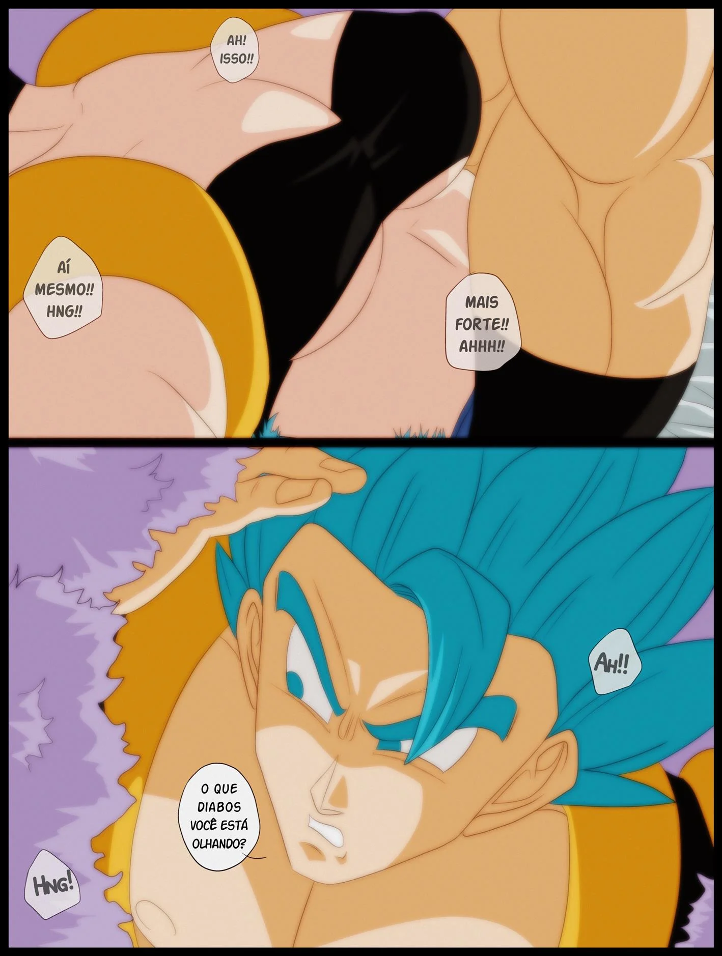 Batalha das fus&otilde;es &ndash; Dragon Ball Super Hentai &ndash; Ler Quadrinho Porno PT-BR