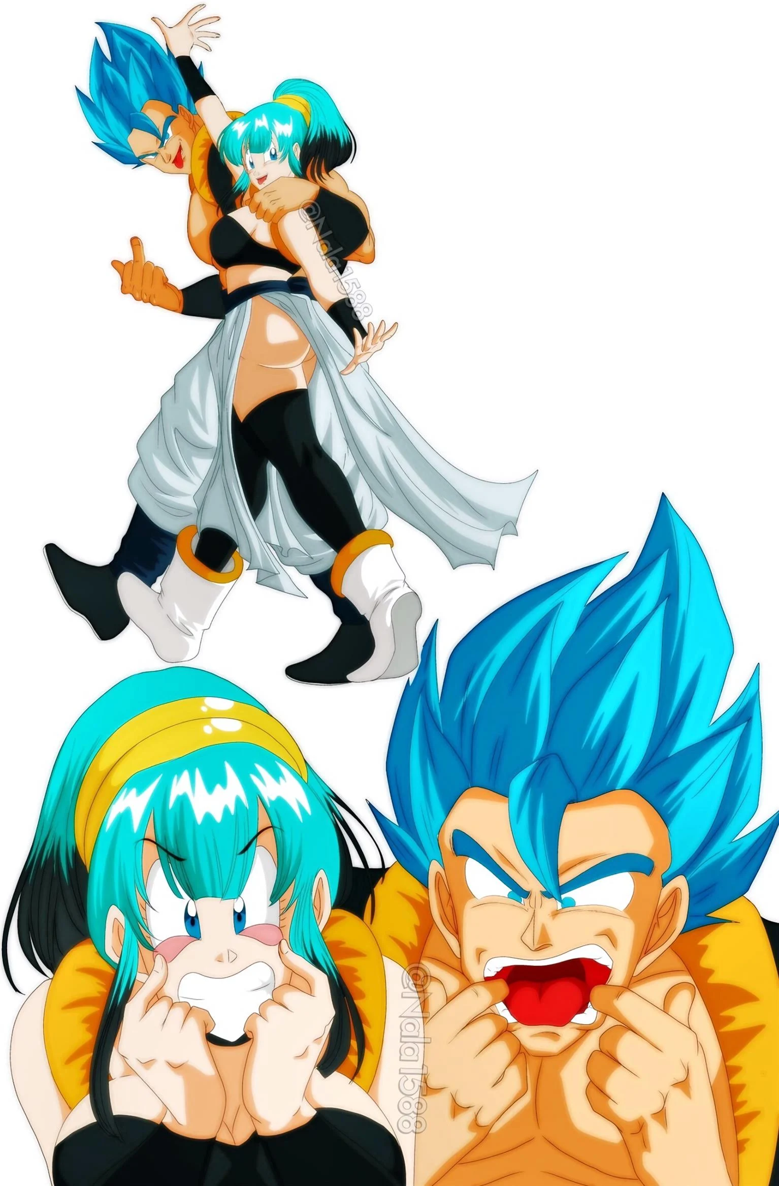 Batalha das fus&otilde;es &ndash; Dragon Ball Super Hentai &ndash; Ler Quadrinho Porno PT-BR