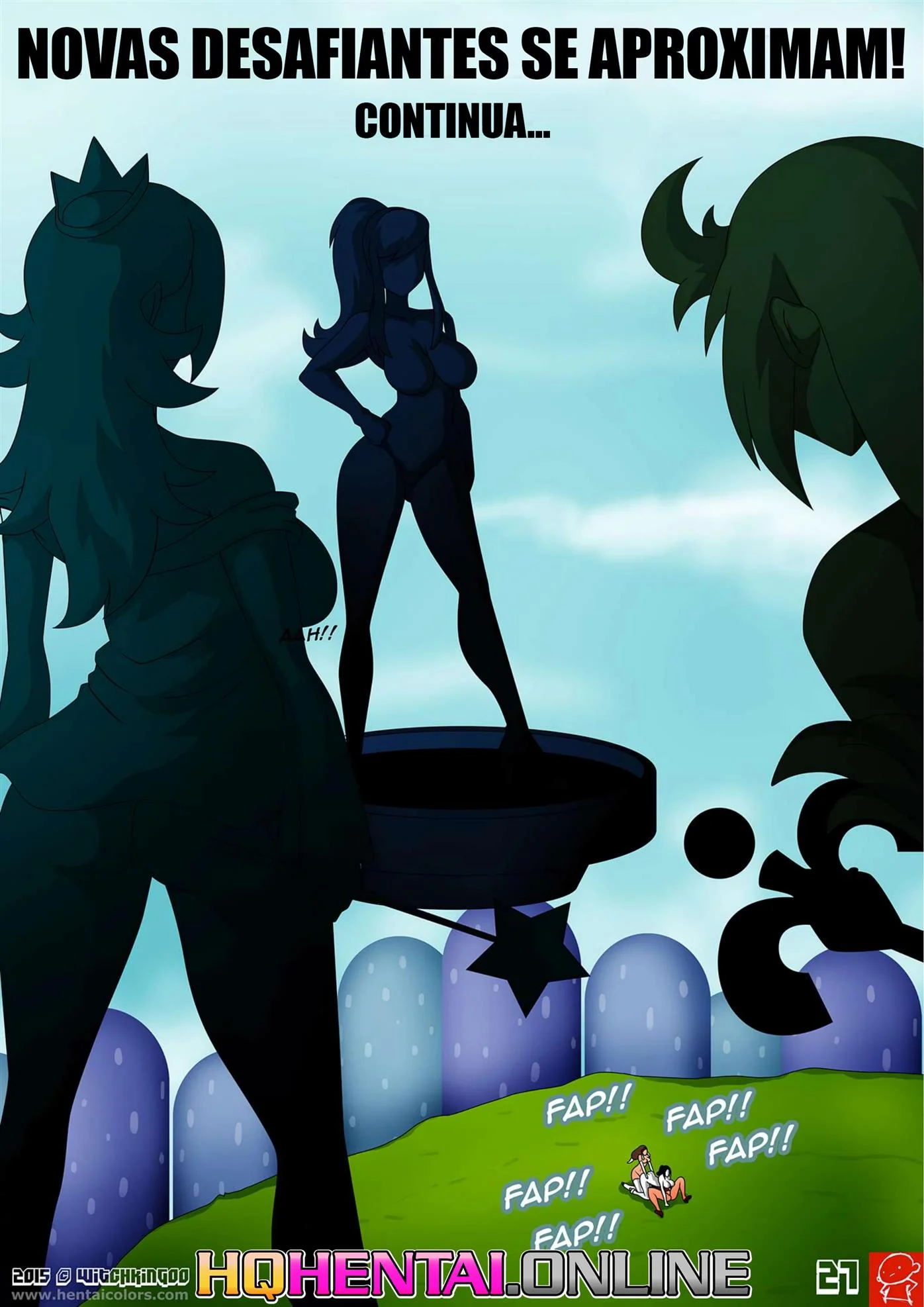 Batalha das gostosas &ndash; Espanhola &ndash; Quadrinho De Sexo Em PT-BR