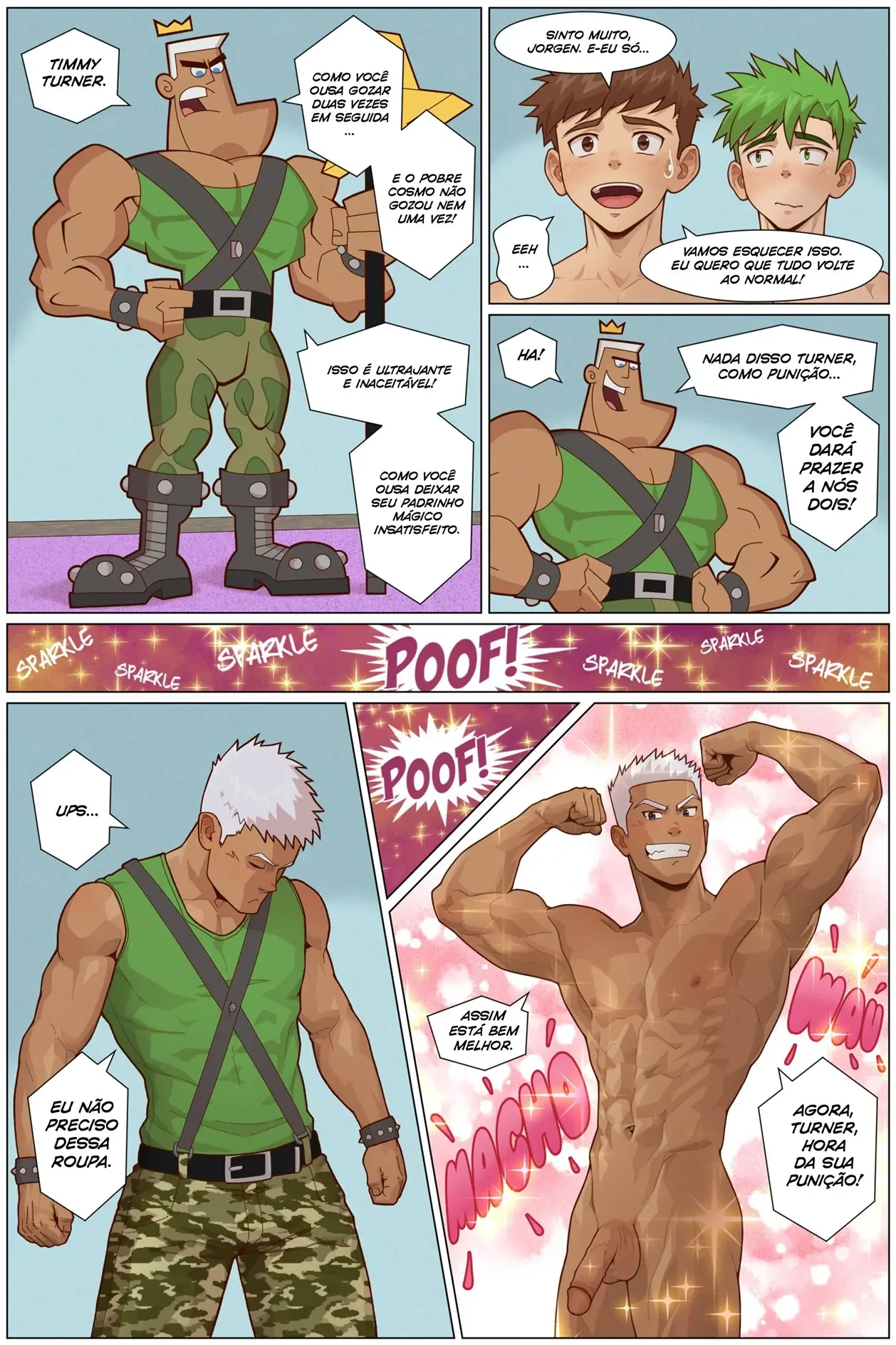 Batalha de Varinhas M&aacute;gicas &ndash; Anal &ndash; Ler Quadrinho Completos