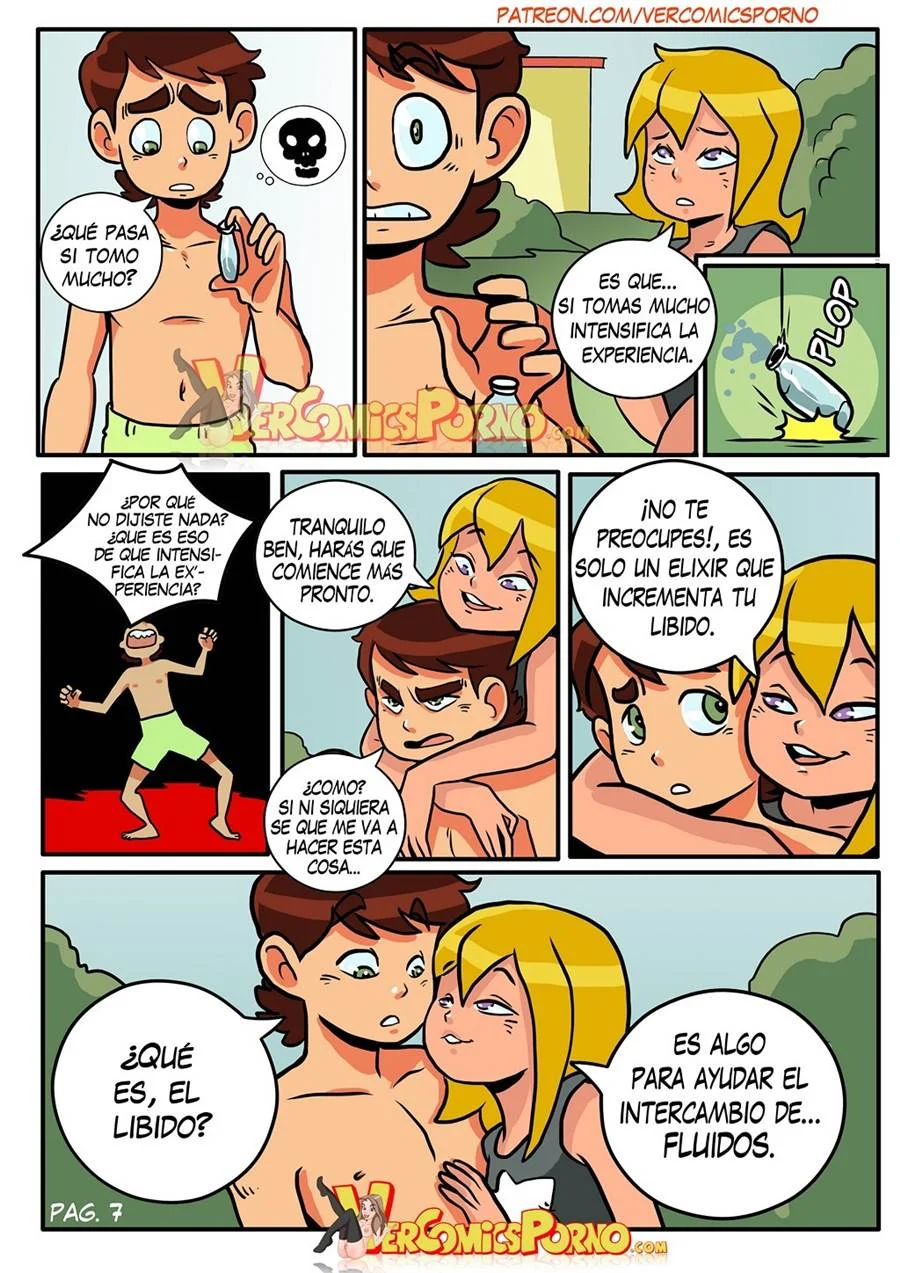Ben 10 transando gostoso &ndash; Cartoon Porn&ocirc; &ndash; Quadrinho De Sexo Em PT-BR