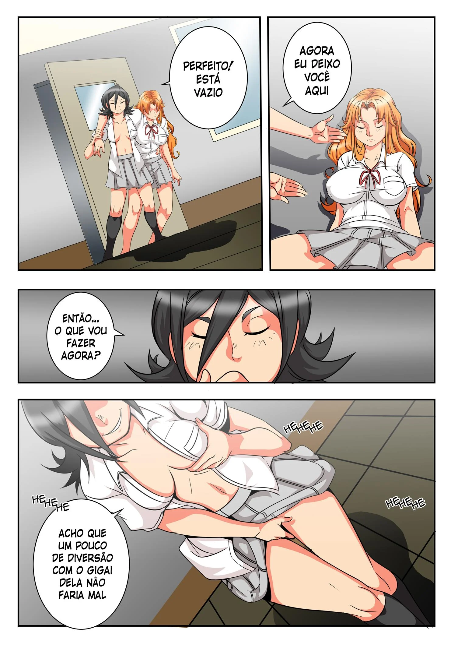 Bleach XXX 2 – Rukia Hentai – Completo