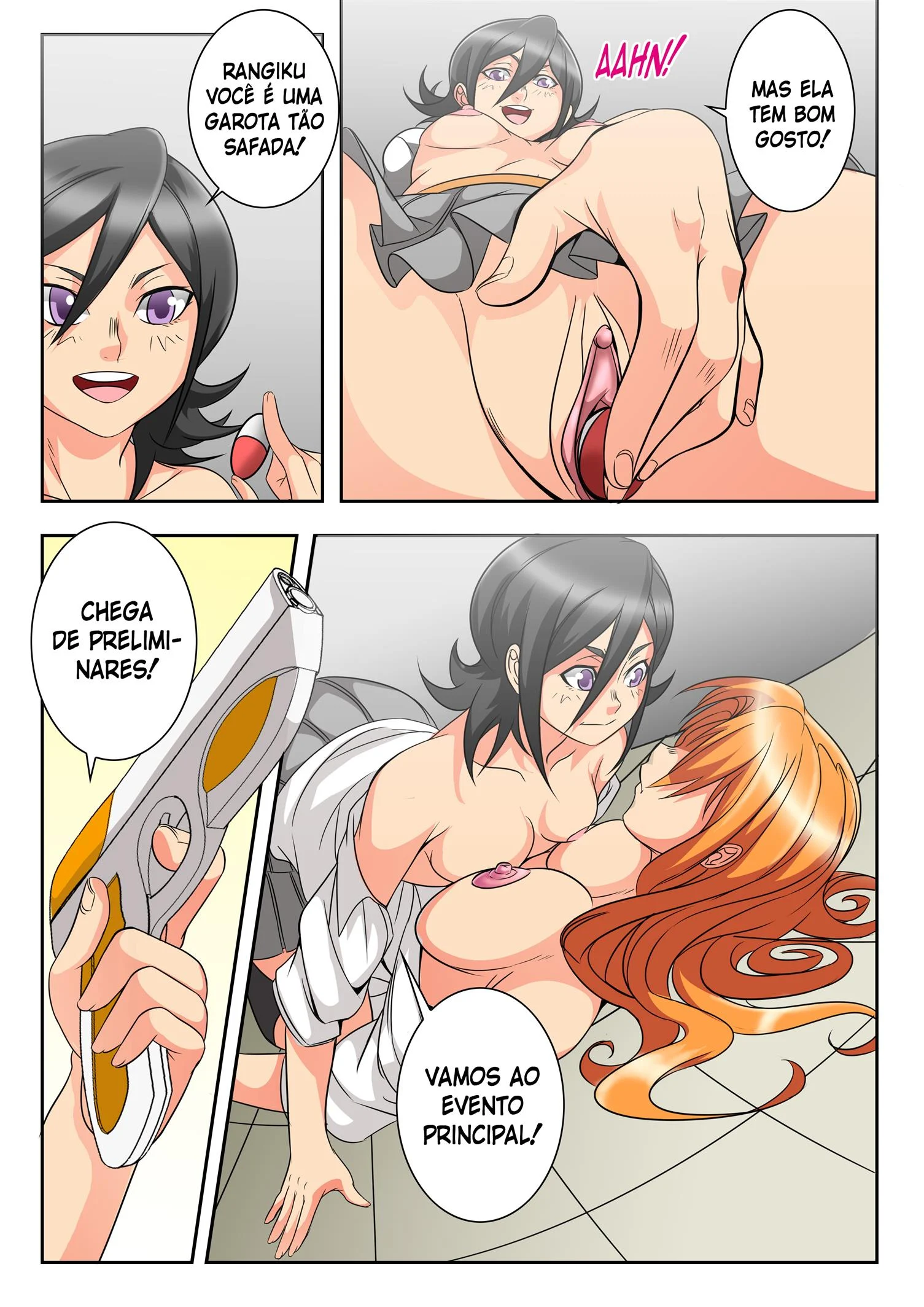 Bleach XXX 2 – Rukia Hentai – Completo