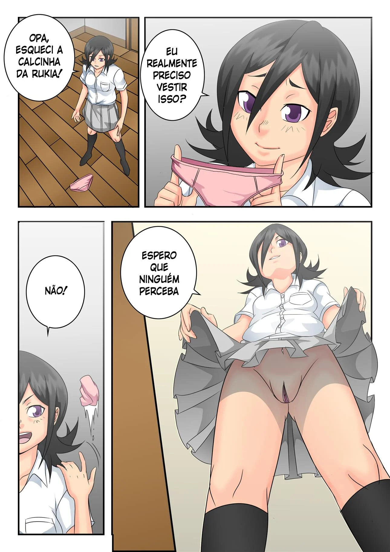 Bleach XXX 2 – Rukia Hentai – Completo