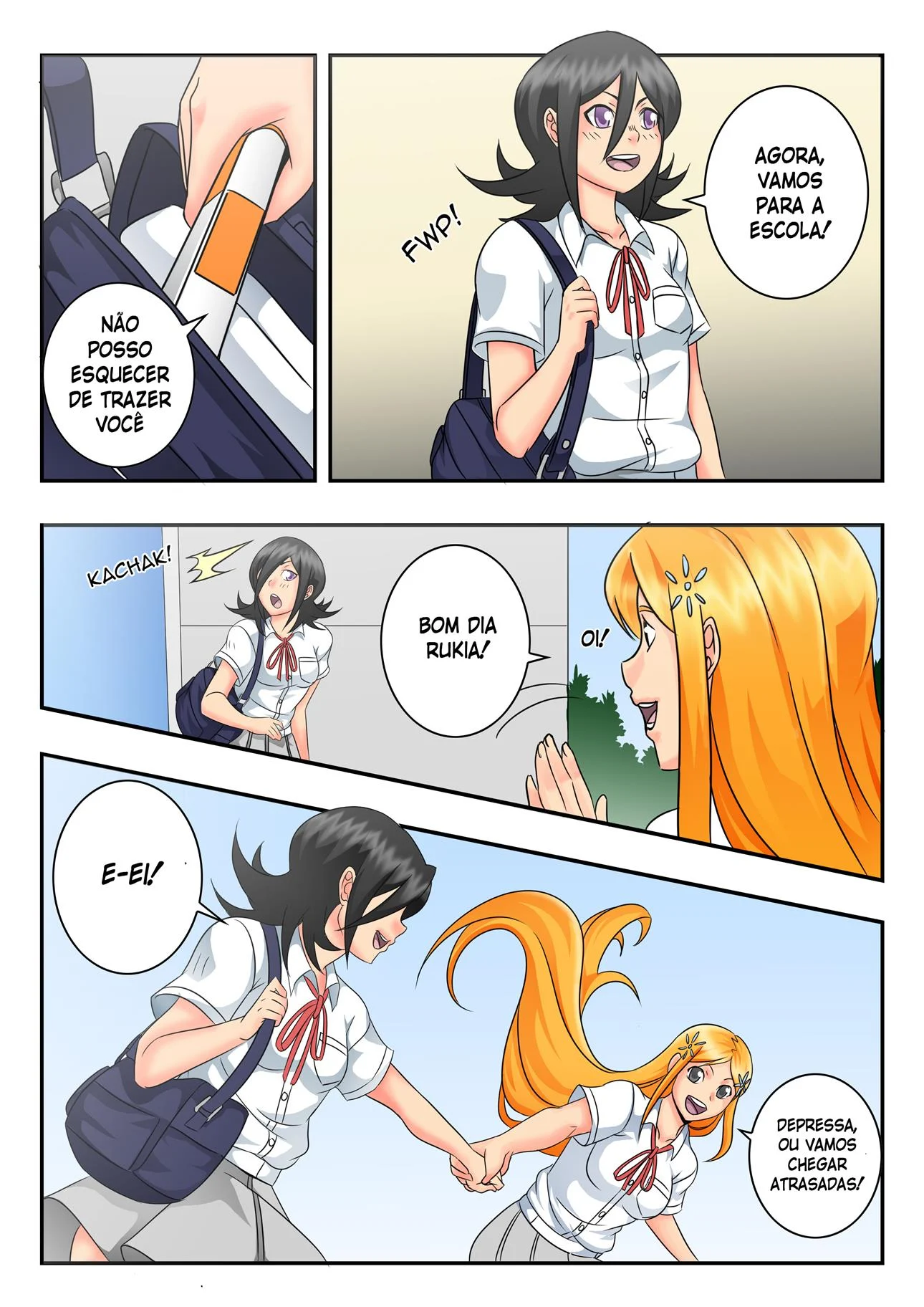 Bleach XXX 2 – Rukia Hentai – Completo