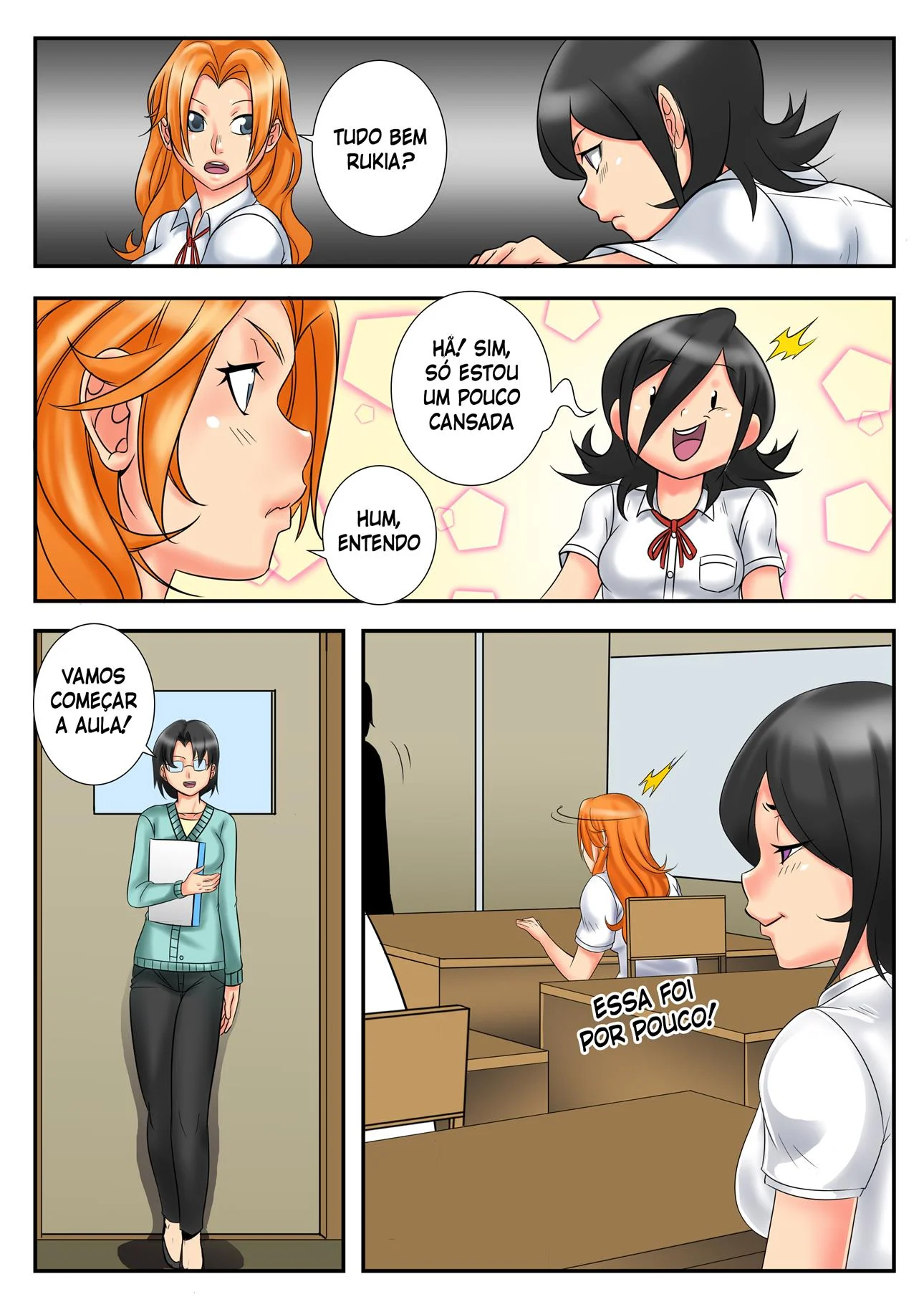 Bleach XXX 2 – Rukia Hentai – Completo