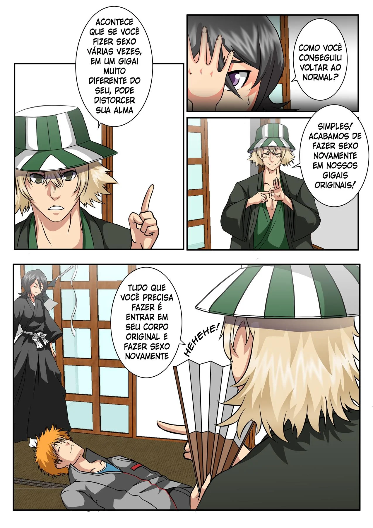 Bleach XXX 4 – Bleach Hentai – Em Português Bleach XXX 4 – Bleach Hentai – Em Português