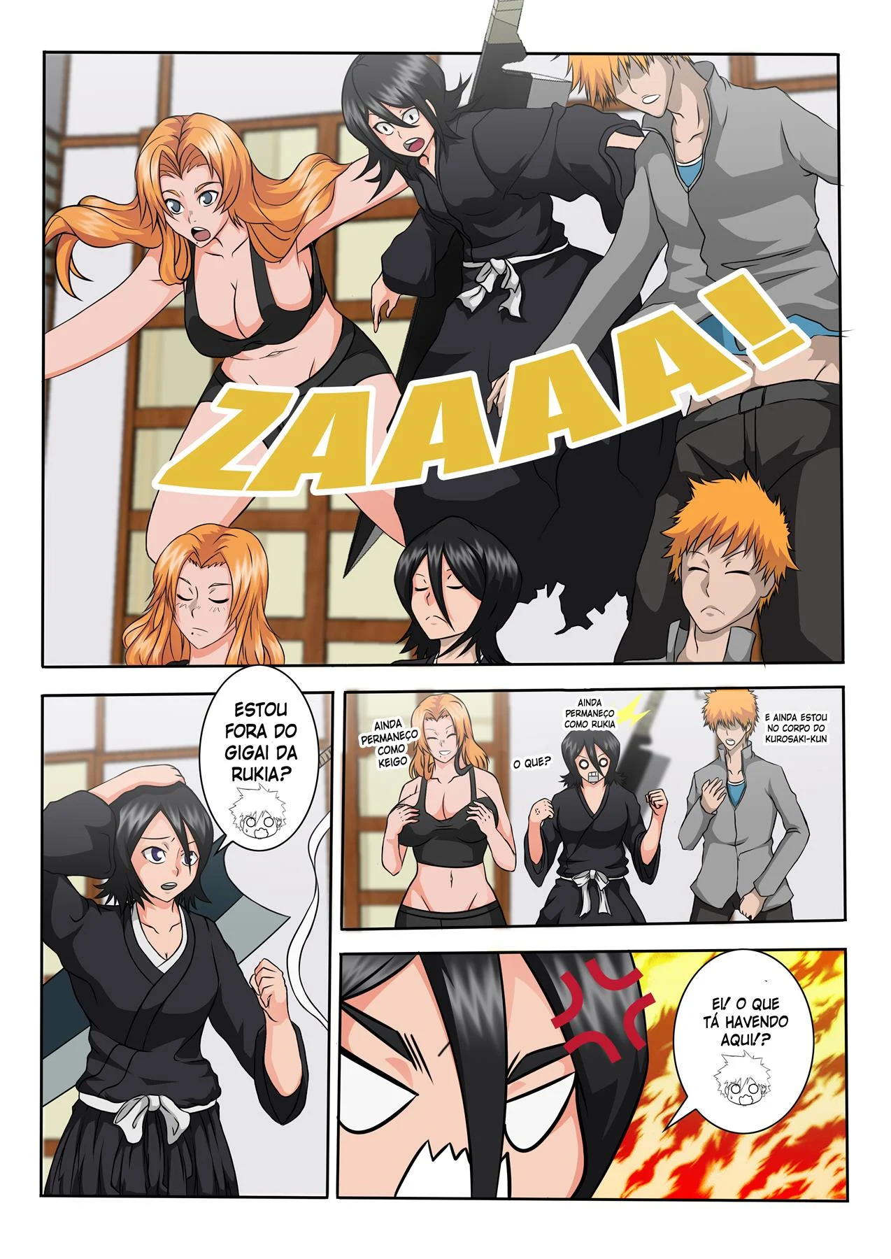 Bleach XXX 4 &ndash; Bleach Hentai &ndash; Em Portugu&ecirc;s