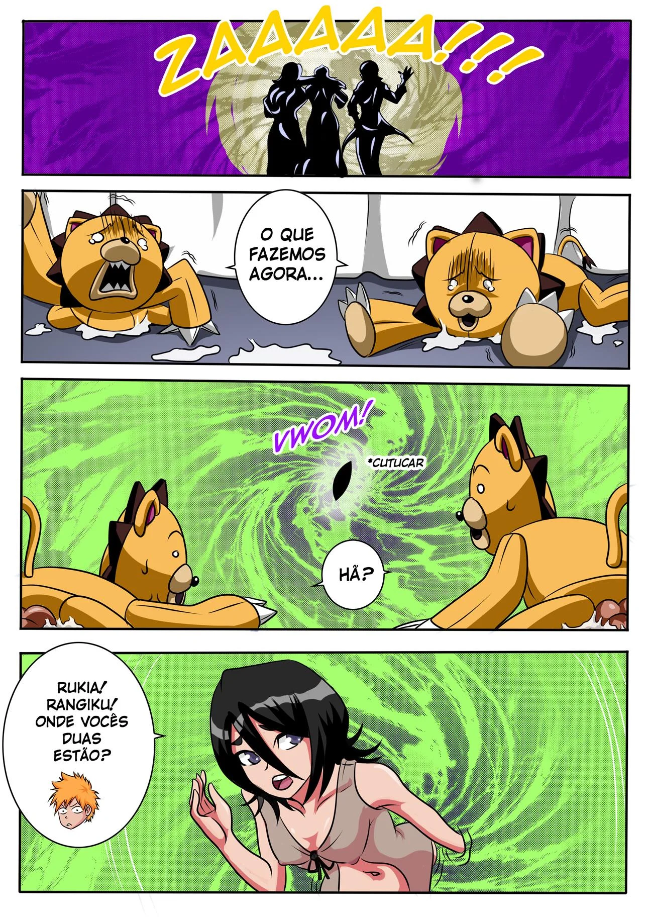 Bleach XXX 5.5 &ndash; Bleach Hentai &ndash; Legendas em PT-BR