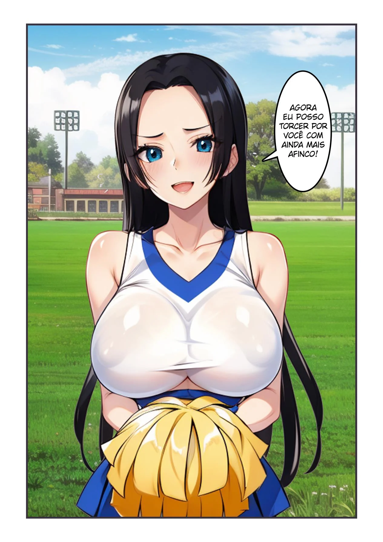 Boa Hancock Animadora de Torcida &ndash; Gozando Dentro &ndash; Ler Quadrinho Porno PT-BR