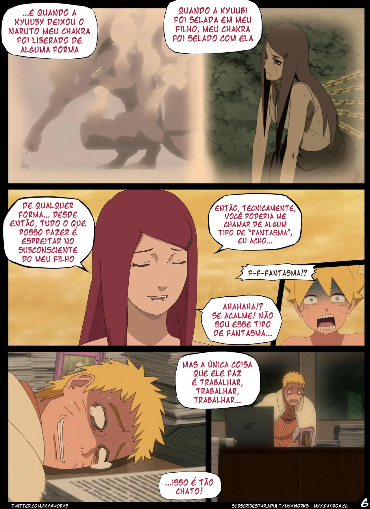 Boruto conhece Kushina – Boquete – Completo Boruto conhece Kushina – Boquete – Completo
