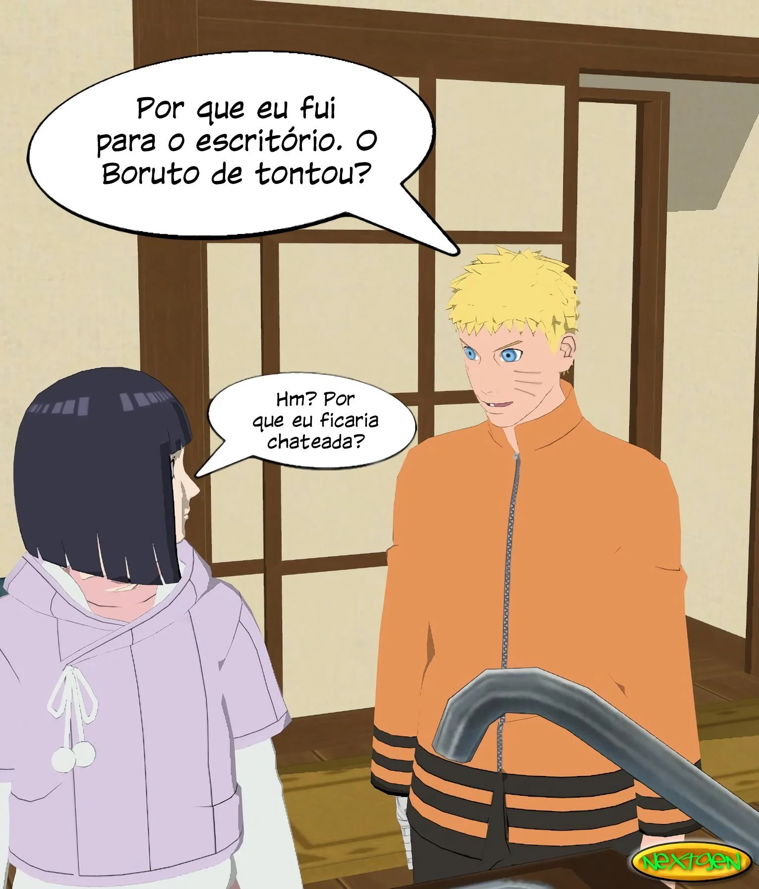 Boruto consegue foder a Mãe – Mãe e Filho – Completo