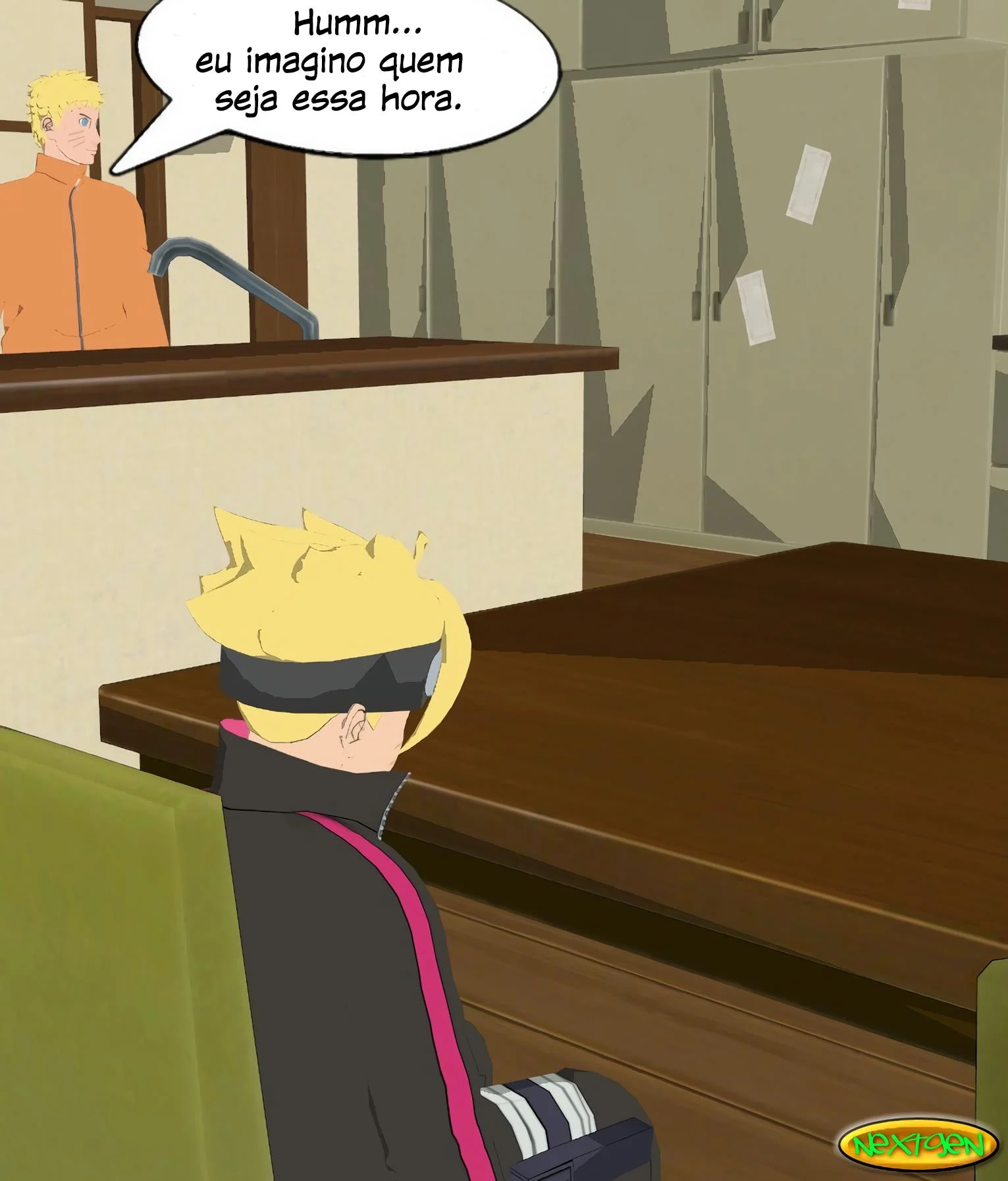 Boruto consegue foder a Mãe – Mãe e Filho – Completo