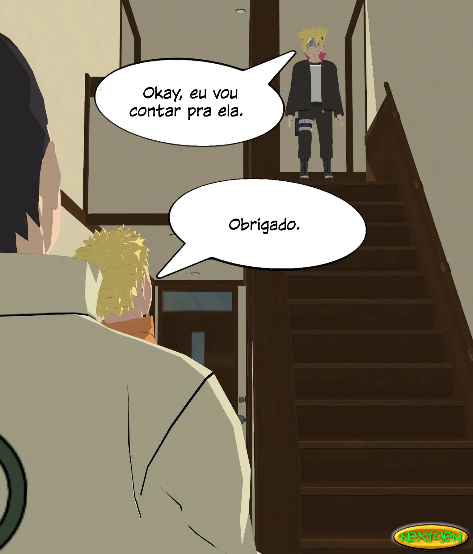 Boruto consegue foder a Mãe – Mãe e Filho – Completo