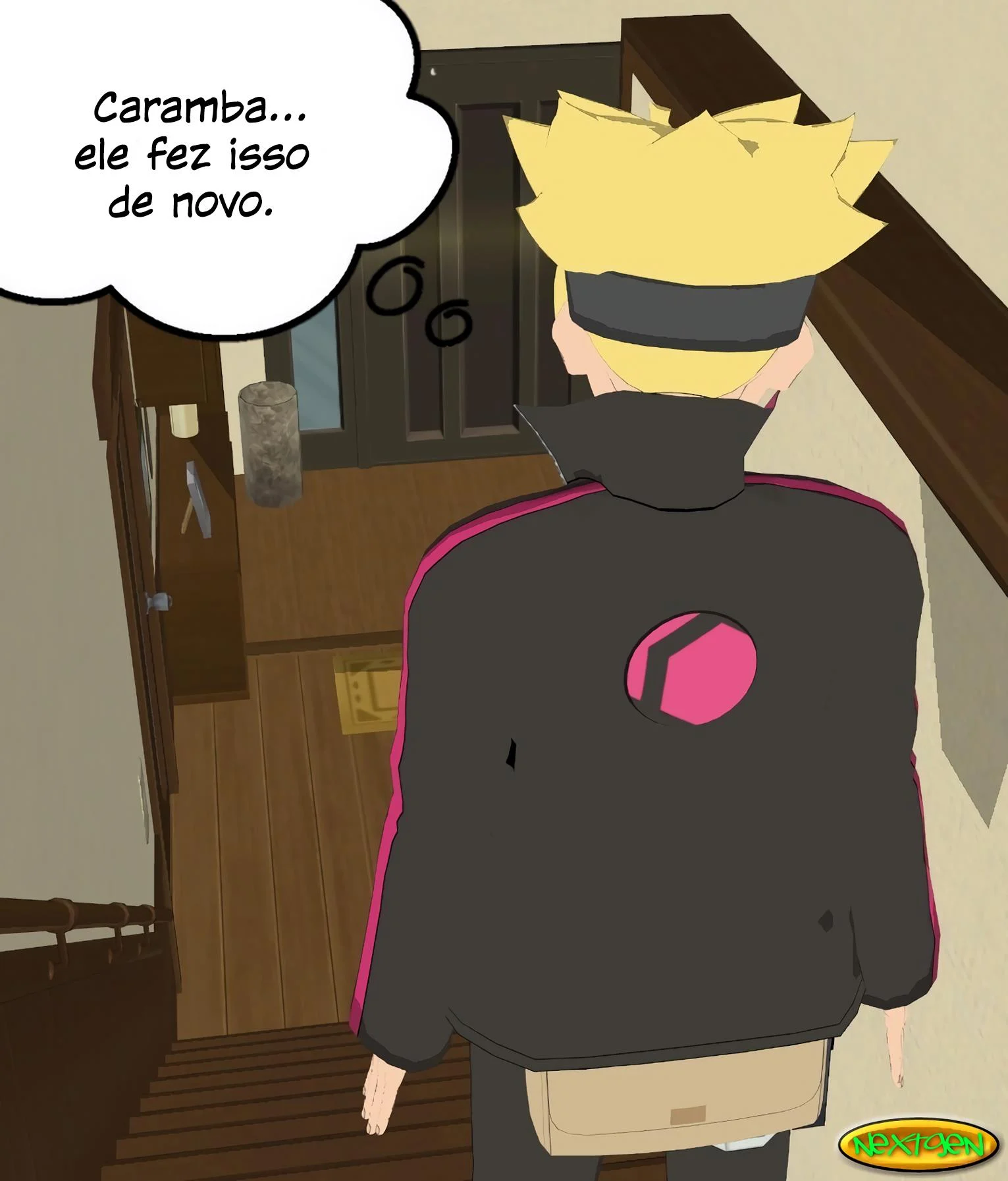 Boruto consegue foder a Mãe – Mãe e Filho – Completo