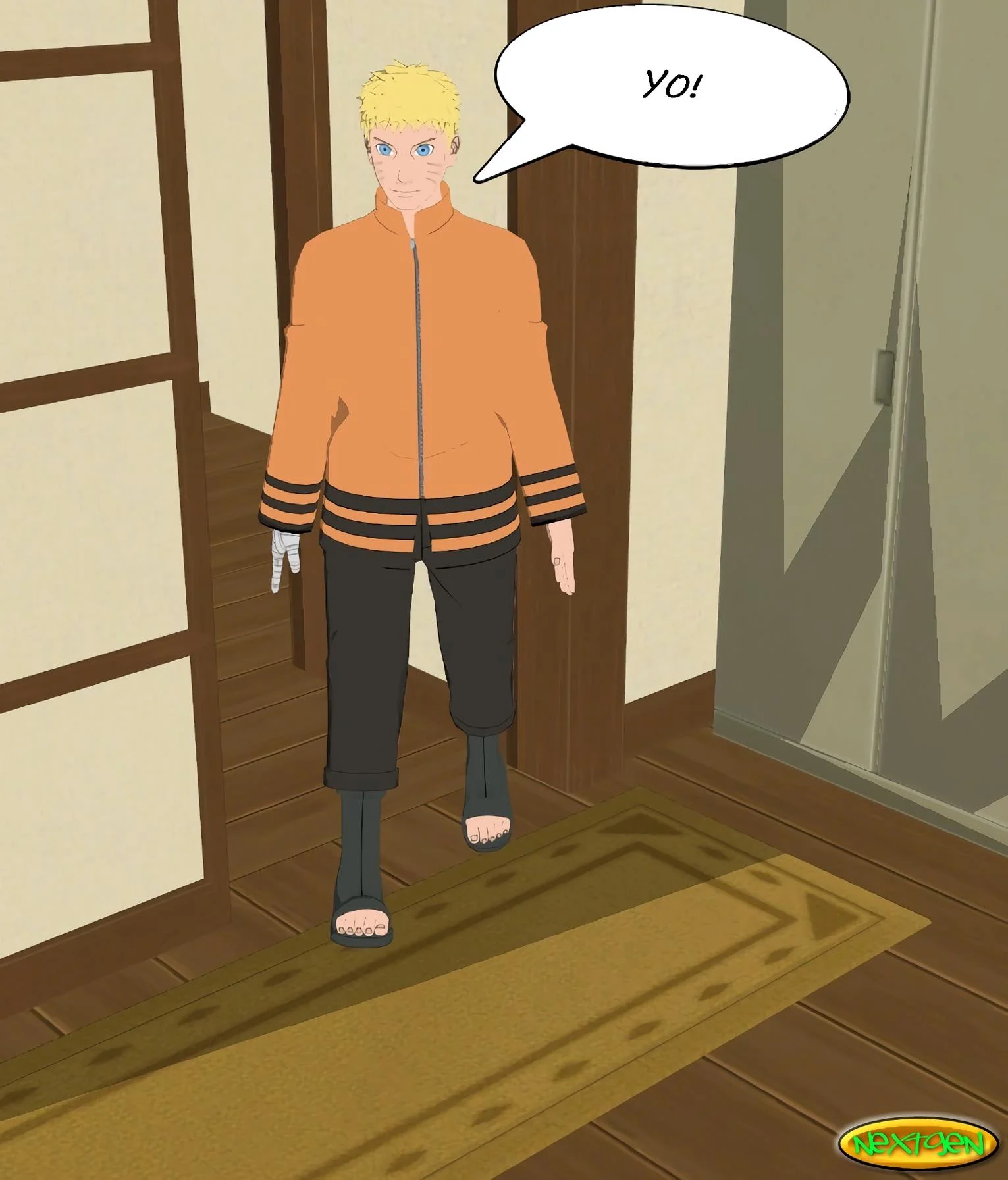 Boruto consegue foder a Mãe – Mãe e Filho – Completo