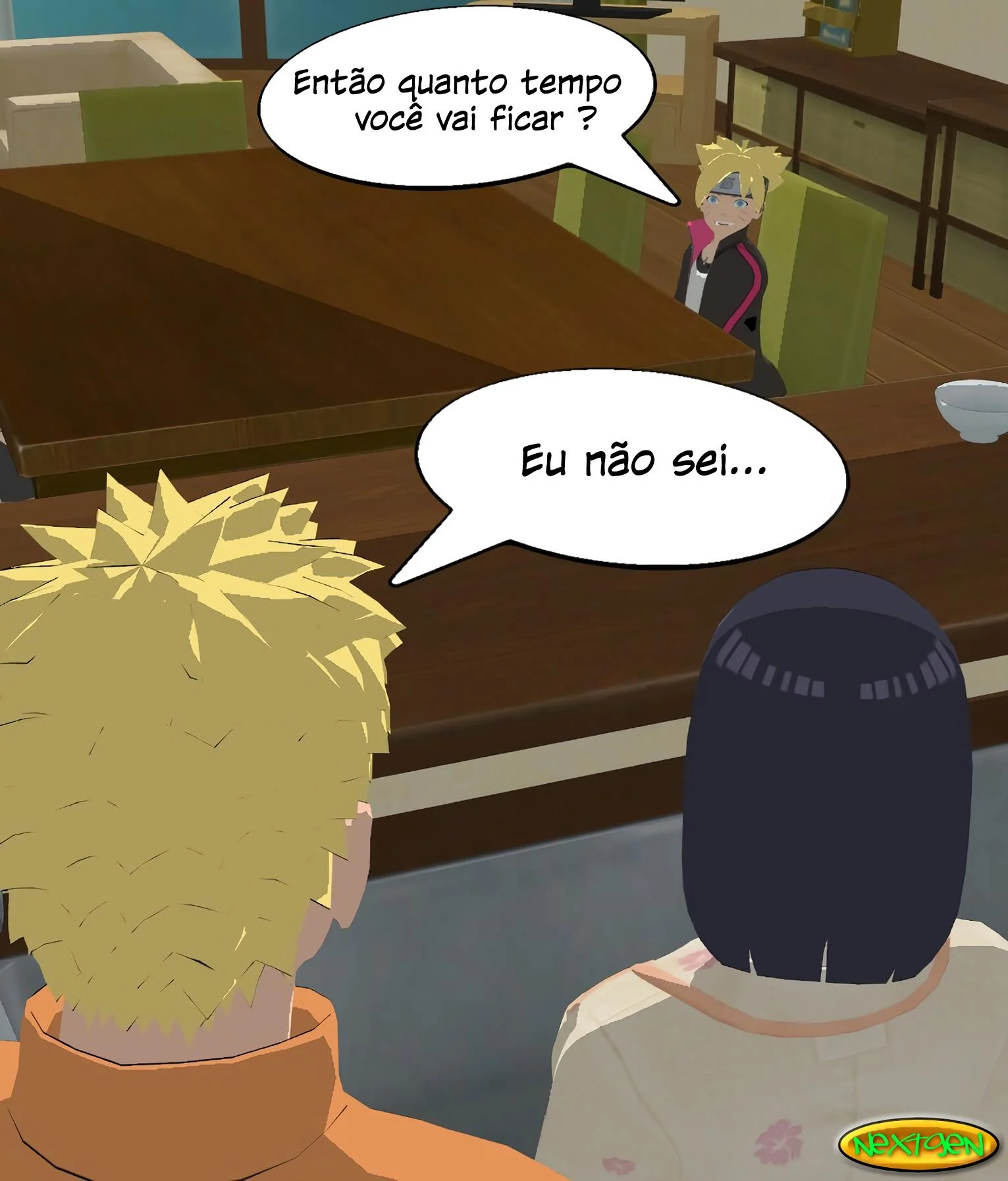 Boruto consegue foder a Mãe – Mãe e Filho – Completo