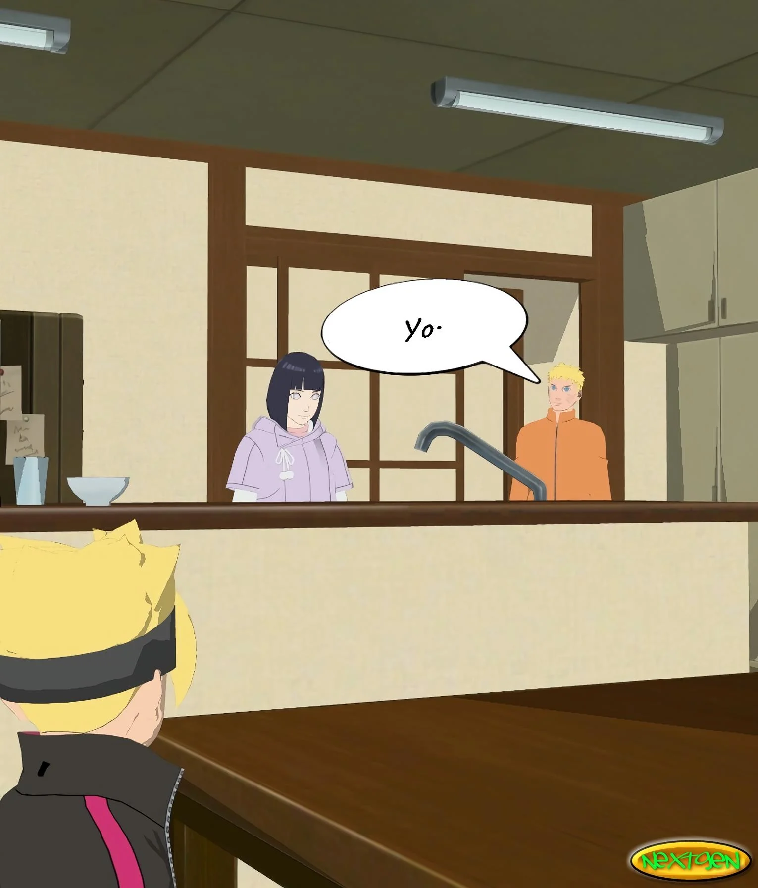 Boruto consegue foder a Mãe – Mãe e Filho – Completo