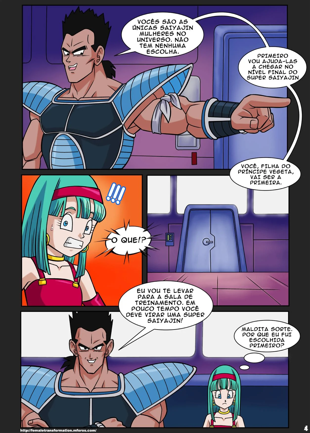 Bra a esposa saiyajin – Estupro – Tradução Nacional