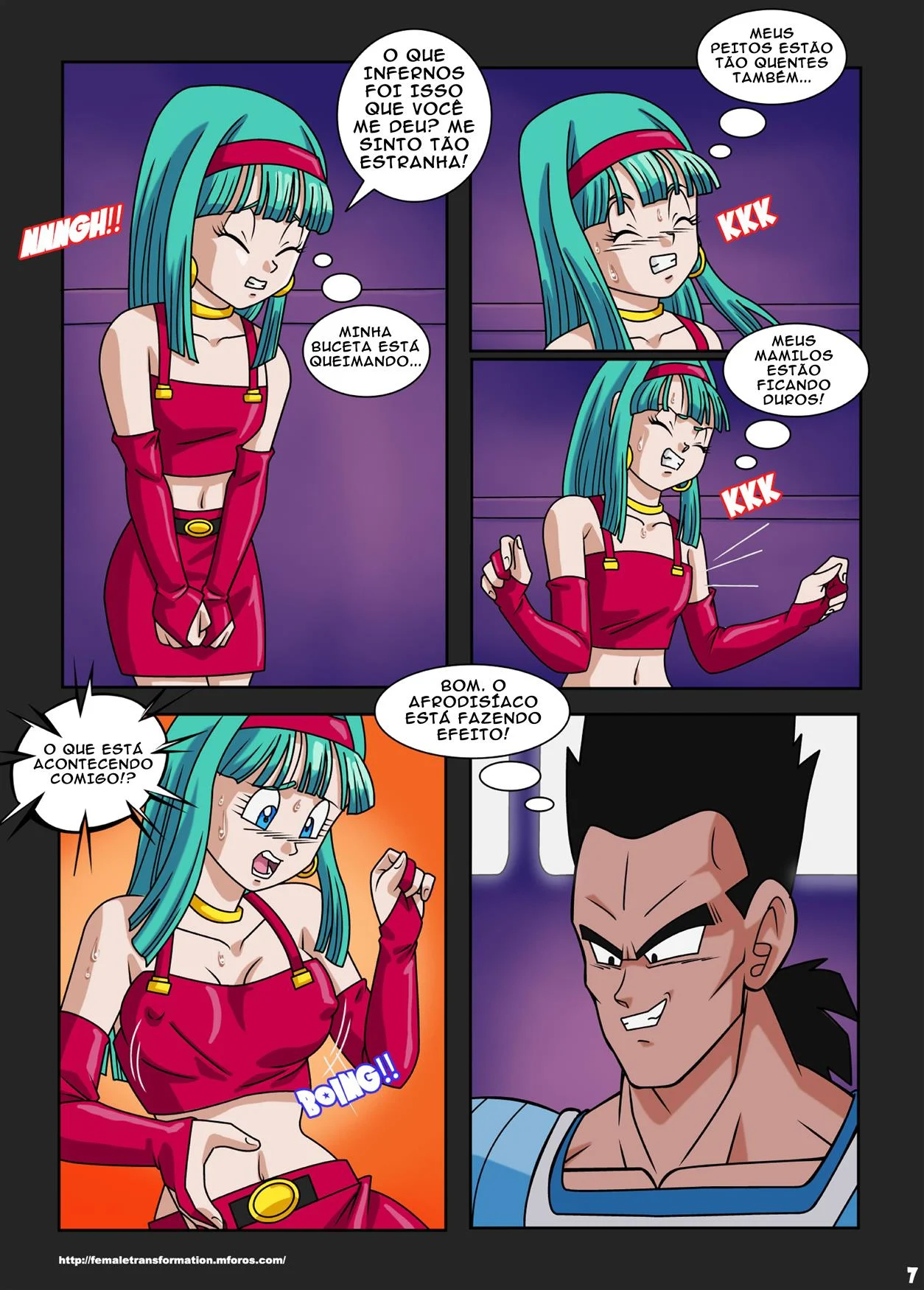 Bra a esposa saiyajin – Estupro – Tradução Nacional