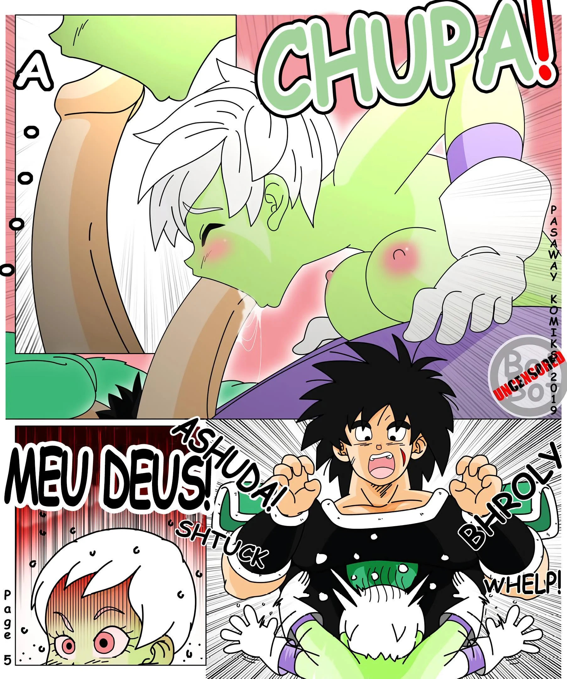 Broly e Cheelai &ndash; Cheelai Hentai &ndash; Todo Traduzido