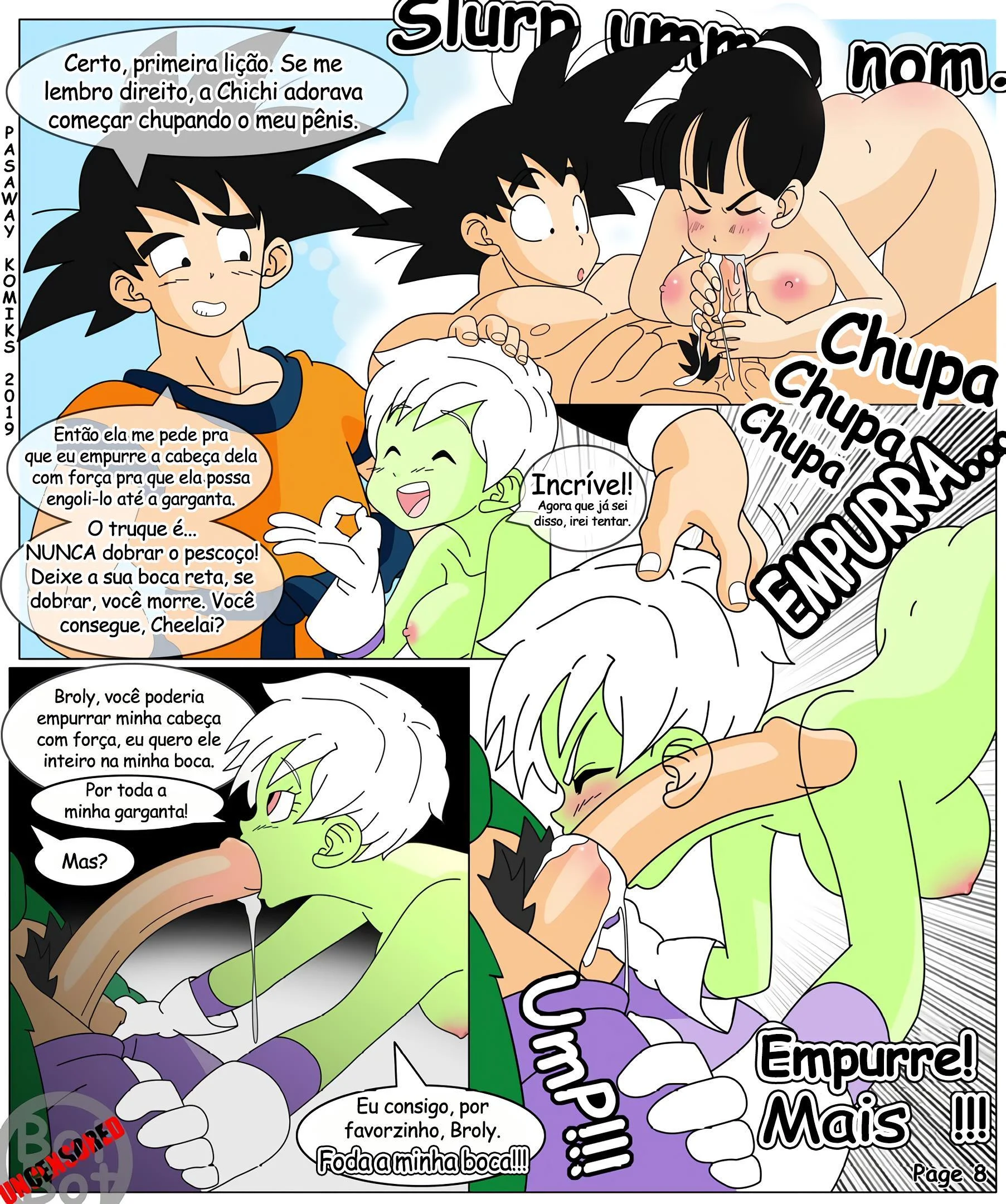 Broly e Cheelai &ndash; Cheelai Hentai &ndash; Todo Traduzido