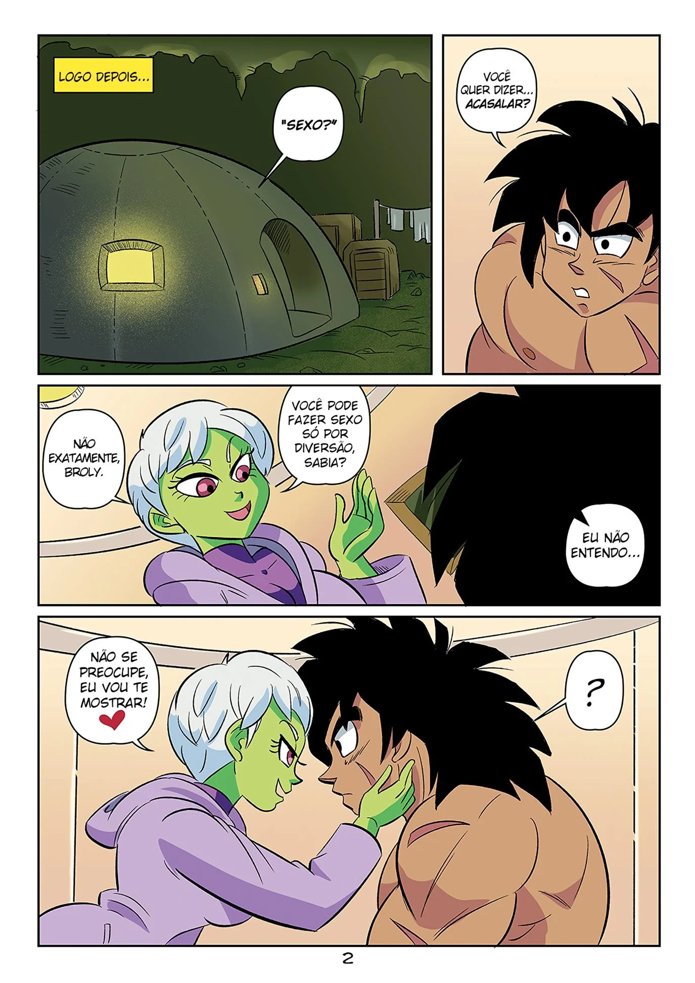 Broly e Cheelai Hentai &ndash; HQ Hentai &ndash; Sem Censura