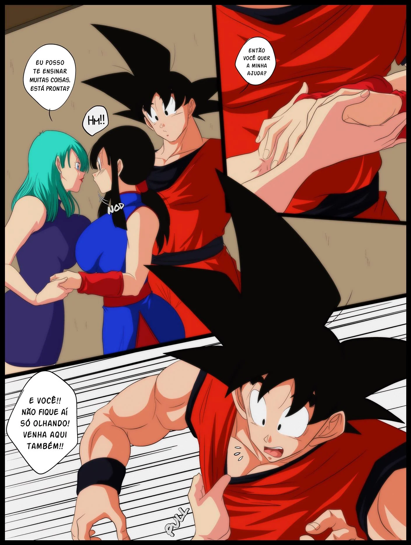Bulma a conselheira sexual – Peitões – Completo Bulma a conselheira sexual – Peitões – Completo