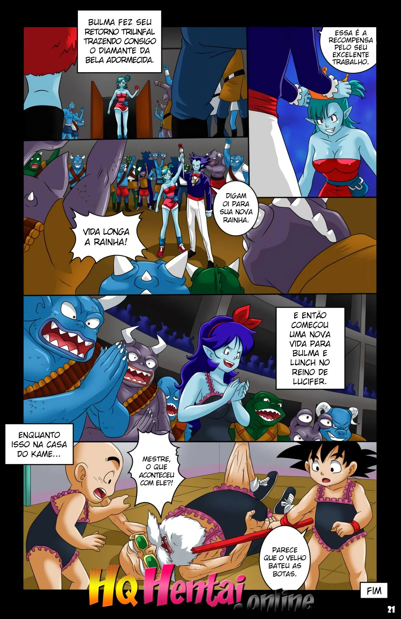 Bulma a rainha dos Vampiros 2 – Bulma Hentai – Quadrinho em Português PT-BR Bulma a rainha dos Vampiros 2 – Bulma Hentai – Quadrinho em Português PT-BR