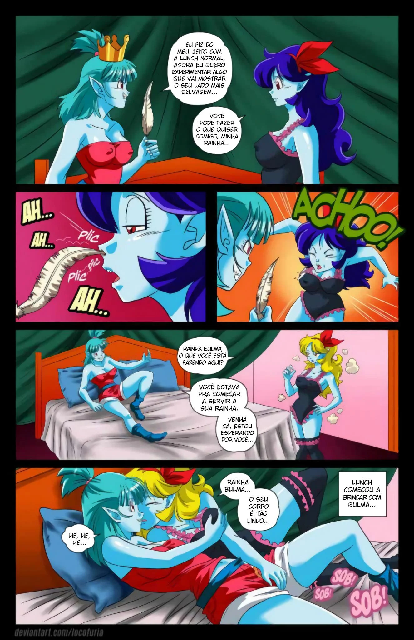 Bulma a rainha dos Vampiros 2 – Bulma Hentai – Quadrinho em Português PT-BR Bulma a rainha dos Vampiros 2 – Bulma Hentai – Quadrinho em Português PT-BR